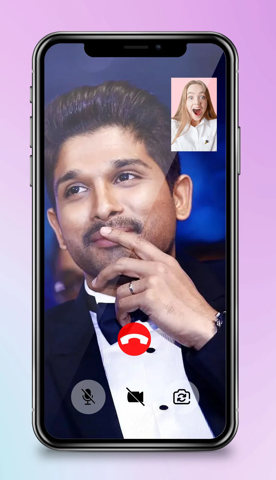 Allu Arjun pushpa video cal me | Indus Appstore | Screenshot