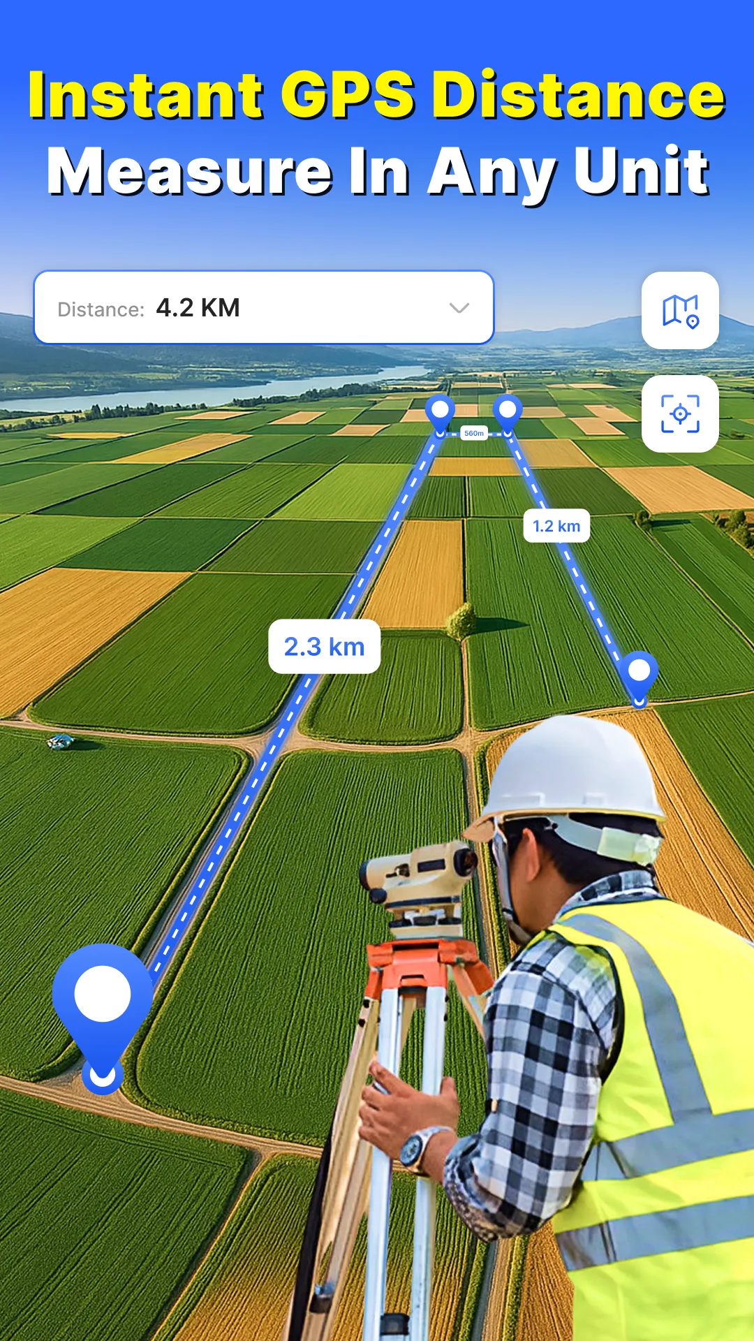 GPS Area: Calculator & Measure | Indus Appstore | Screenshot