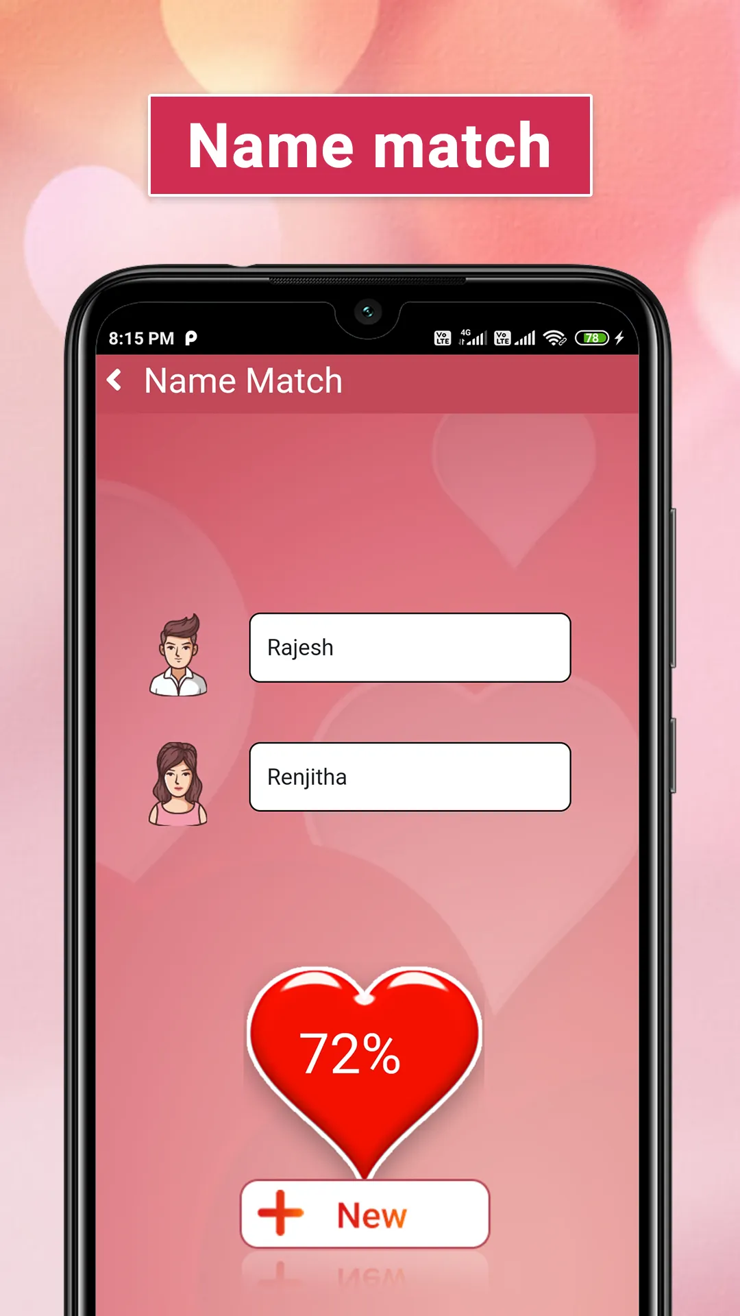 Love Calculator - FLAMES | Indus Appstore | Screenshot