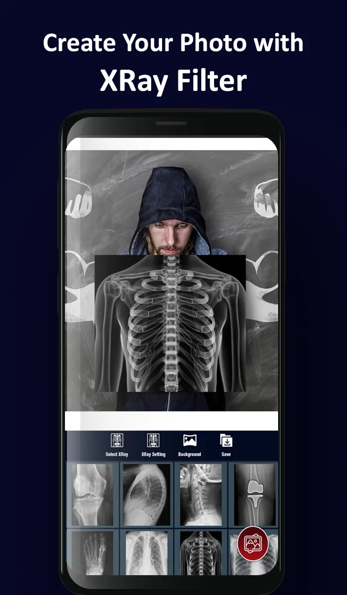 X-ray filter for photos | Indus Appstore | Screenshot