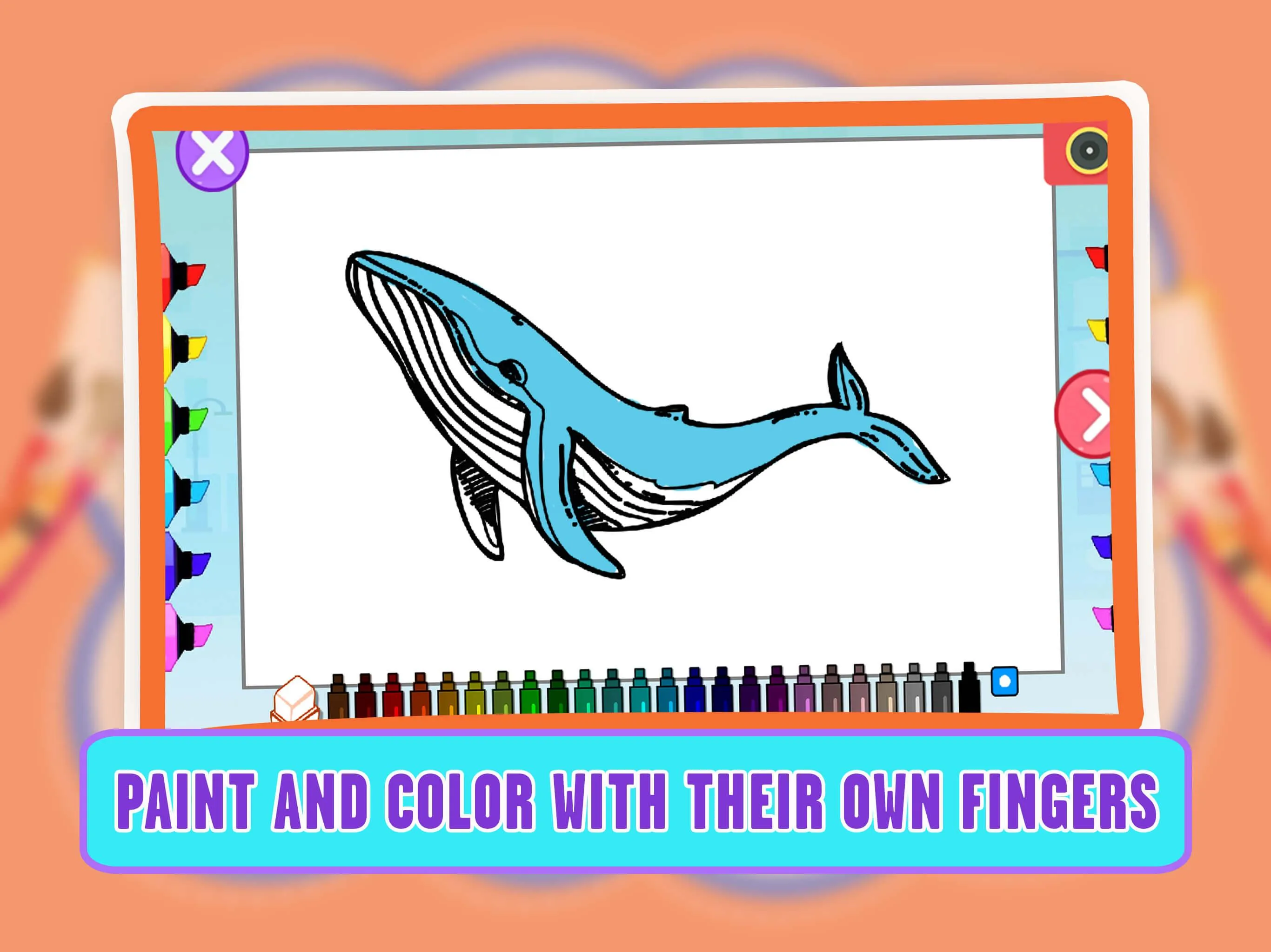 Learning Animal Coloring Games | Indus Appstore | Screenshot