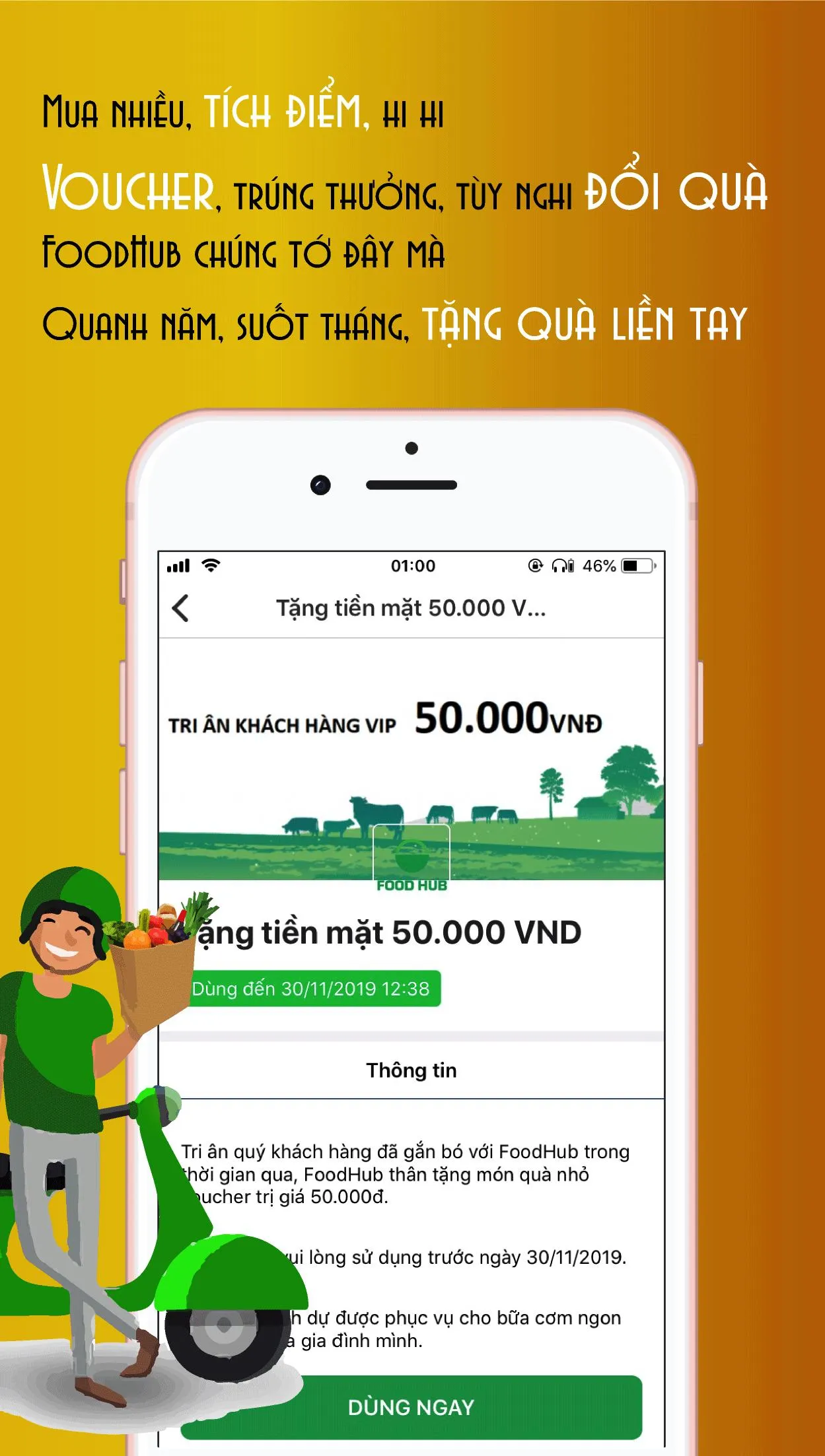 FoodHub - Thực phẩm tự nhiên | Indus Appstore | Screenshot