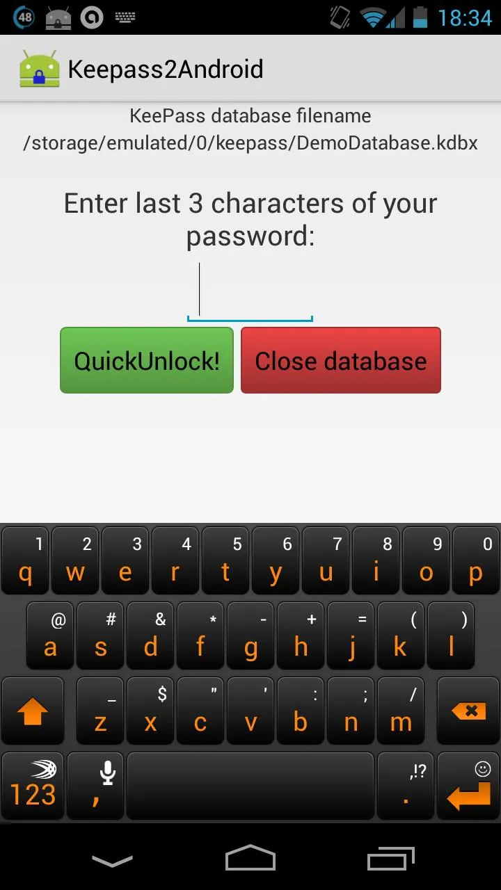 Keepass2Android Offline | Indus Appstore | Screenshot