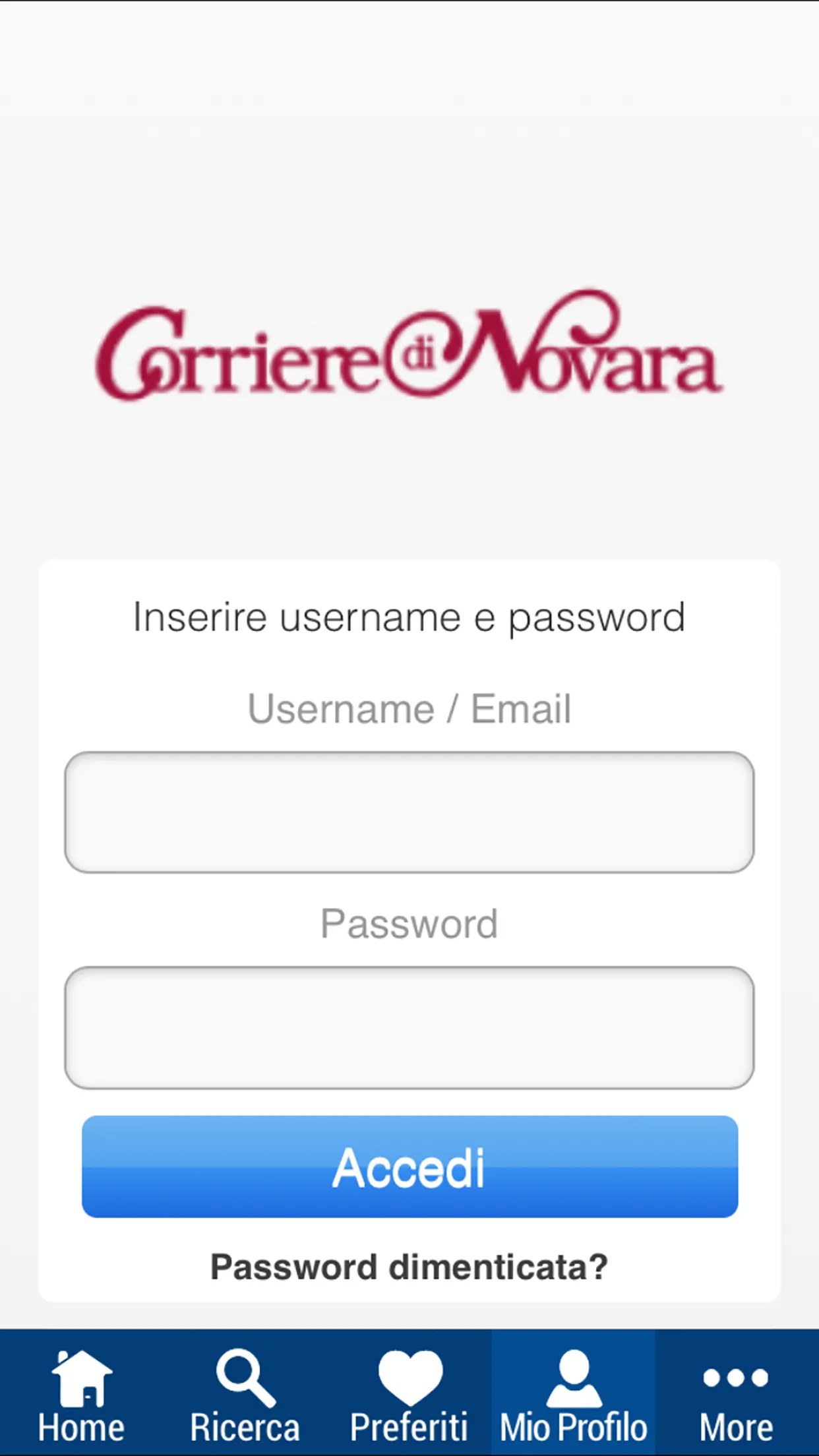 Corriere di Novara digitale | Indus Appstore | Screenshot