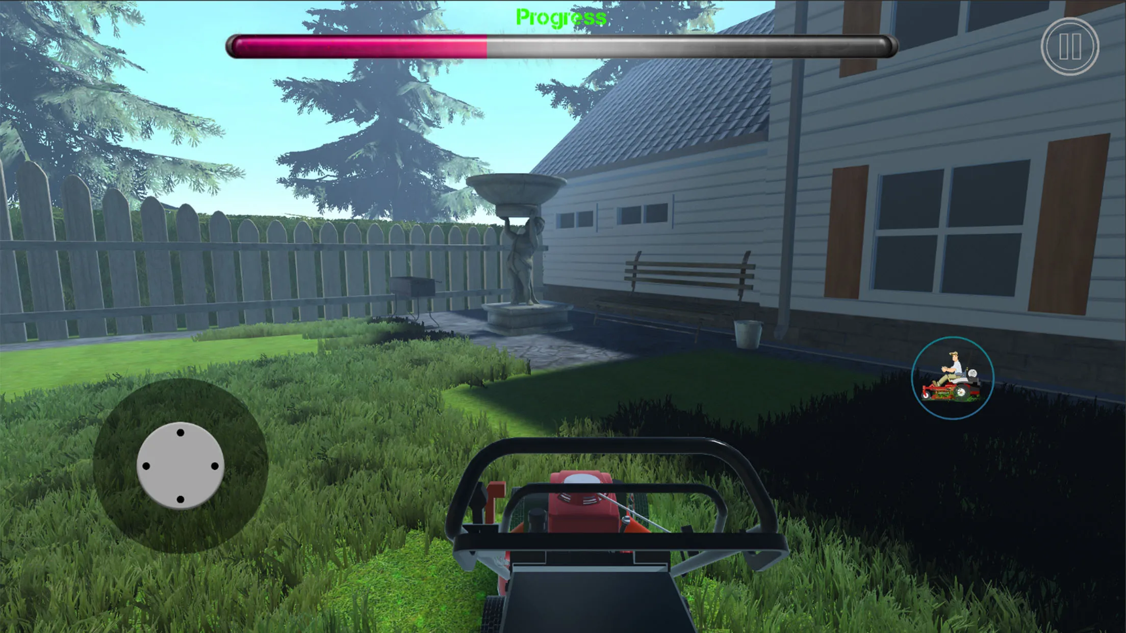 Lawn Mower Simulator 2024 | Indus Appstore | Screenshot