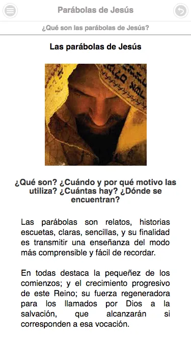 Parábolas de Jesús | Indus Appstore | Screenshot