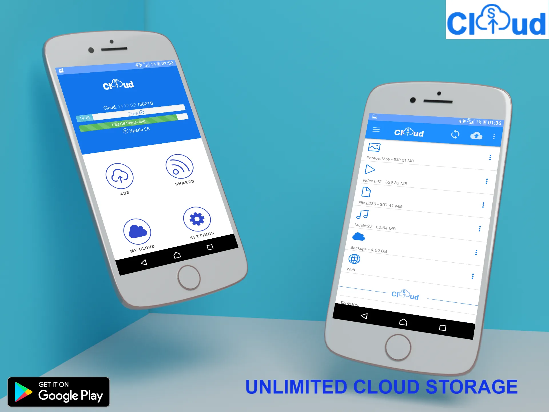 sCloud Unlimited Cloud Storage | Indus Appstore | Screenshot