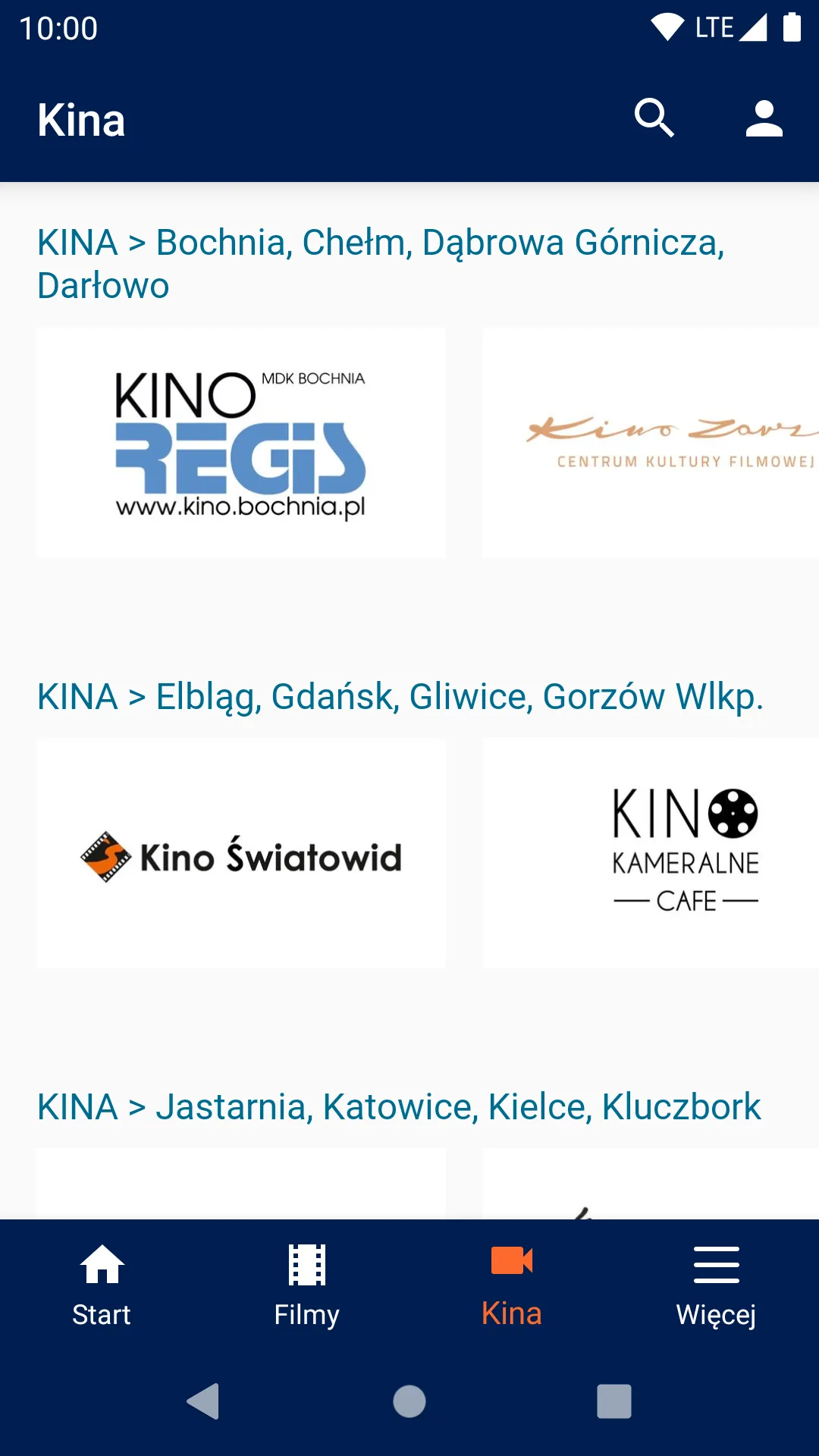 Moje eKino | Indus Appstore | Screenshot