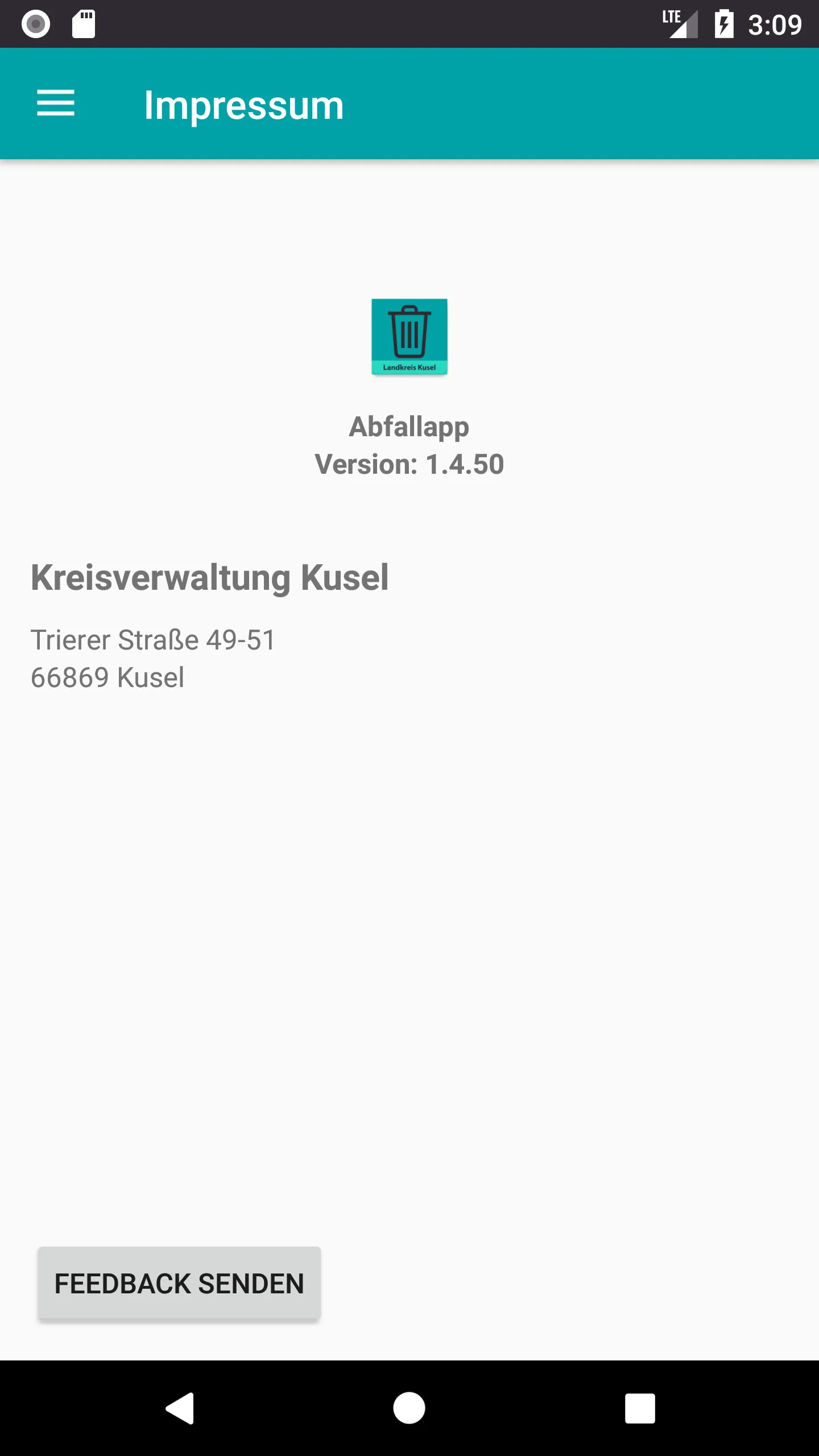 Abfallapp Landkreis Kusel | Indus Appstore | Screenshot