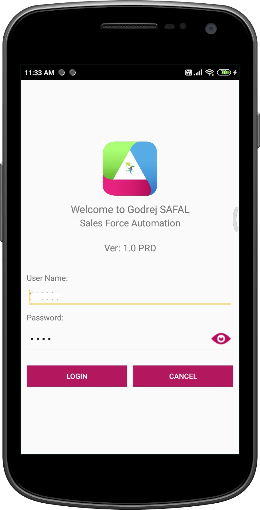 Godrej safal | Indus Appstore | Screenshot