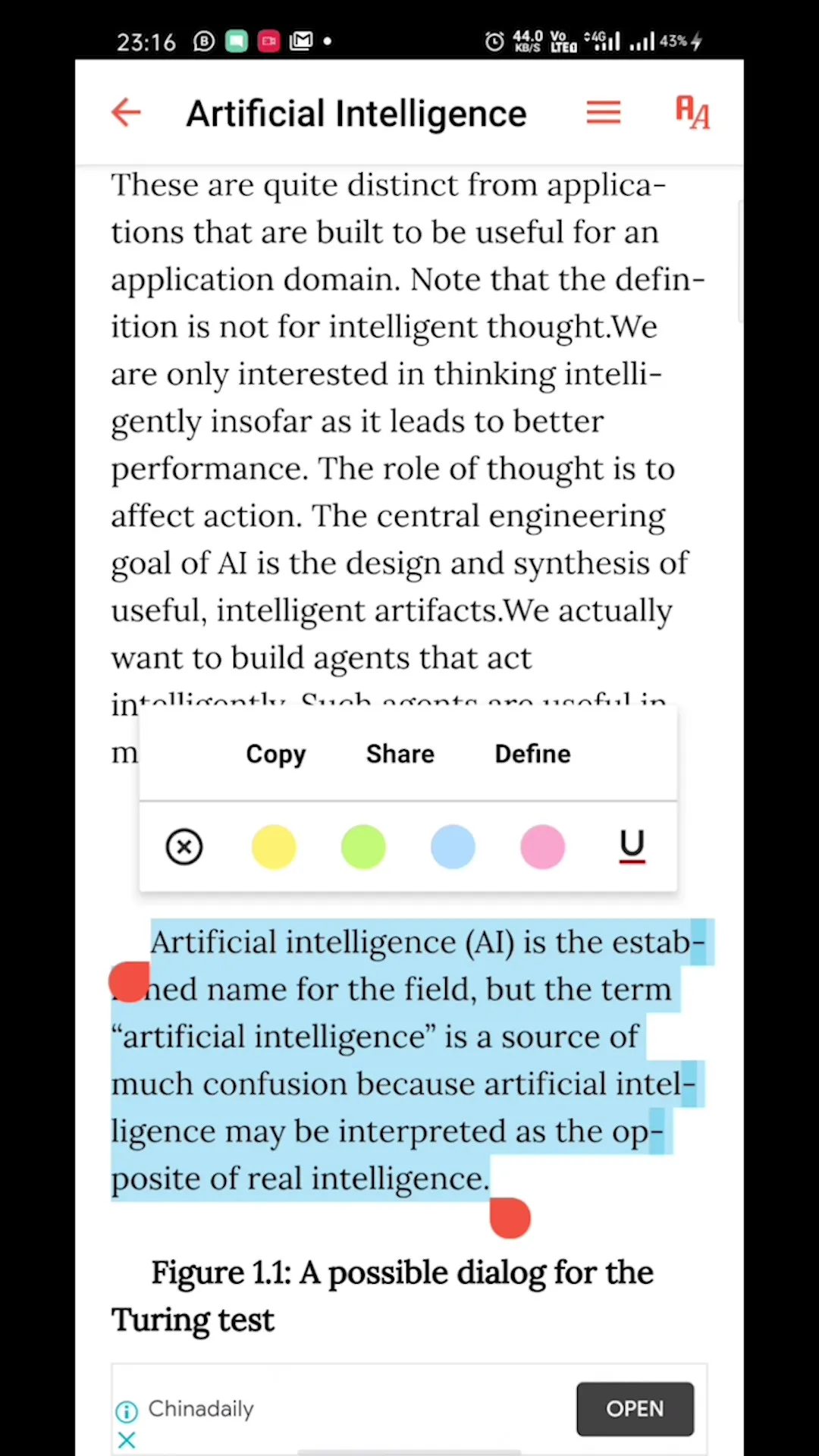 Artificial Intelligence (AI) | Indus Appstore | Screenshot