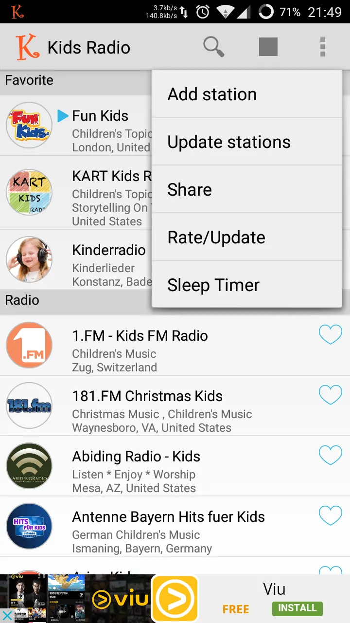 Kids Radio | Indus Appstore | Screenshot