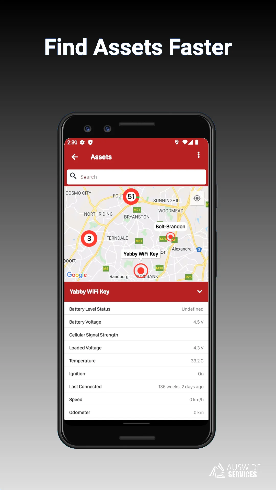 Auswide Services Tracking | Indus Appstore | Screenshot