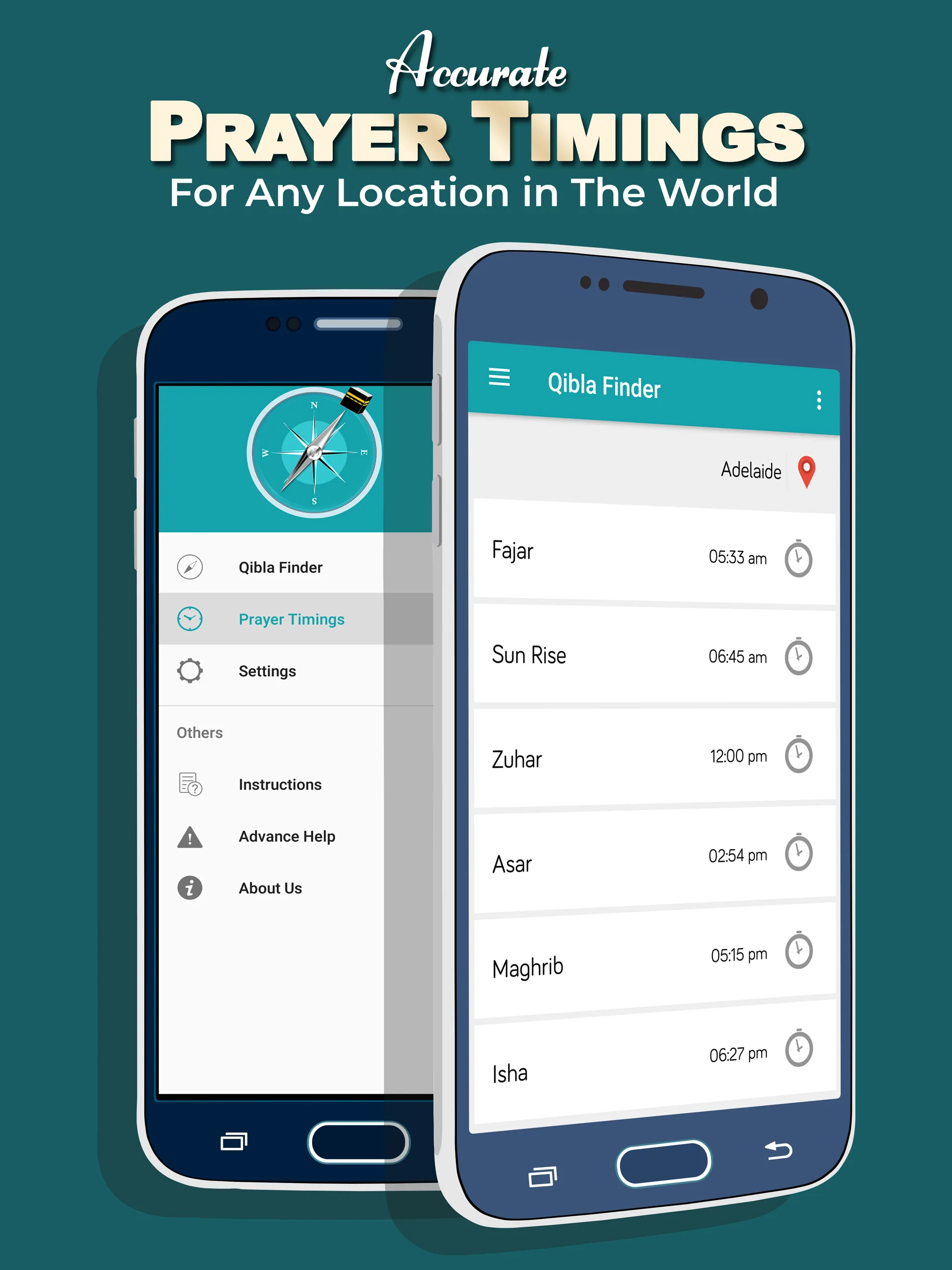 Qibla Direction Finder | Indus Appstore | Screenshot