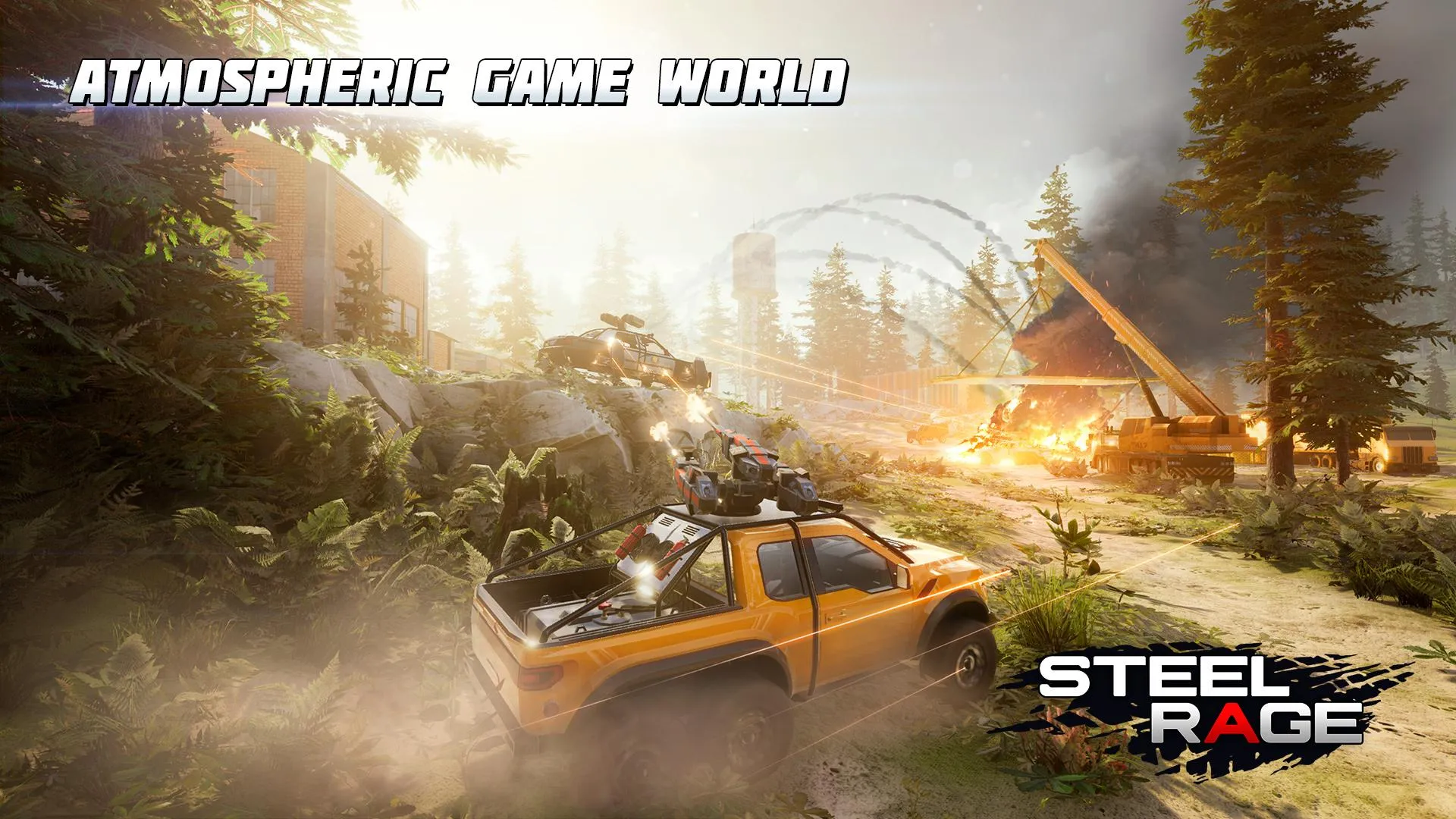 Steel Rage: Mech Cars PvP War | Indus Appstore | Screenshot