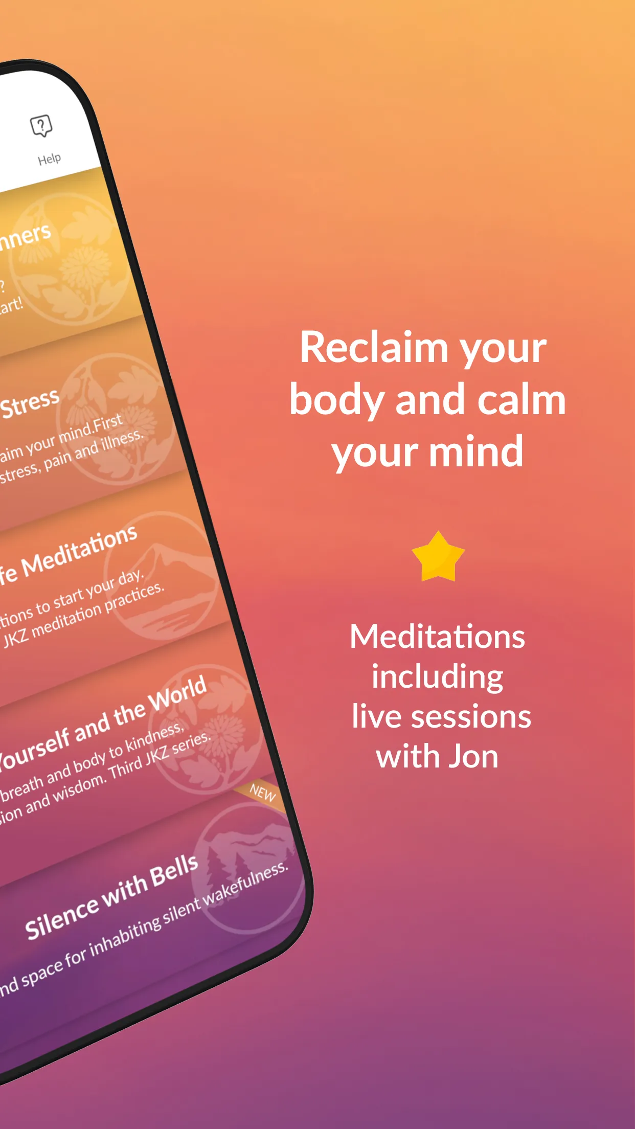 Jon Kabat-Zinn Meditations | Indus Appstore | Screenshot