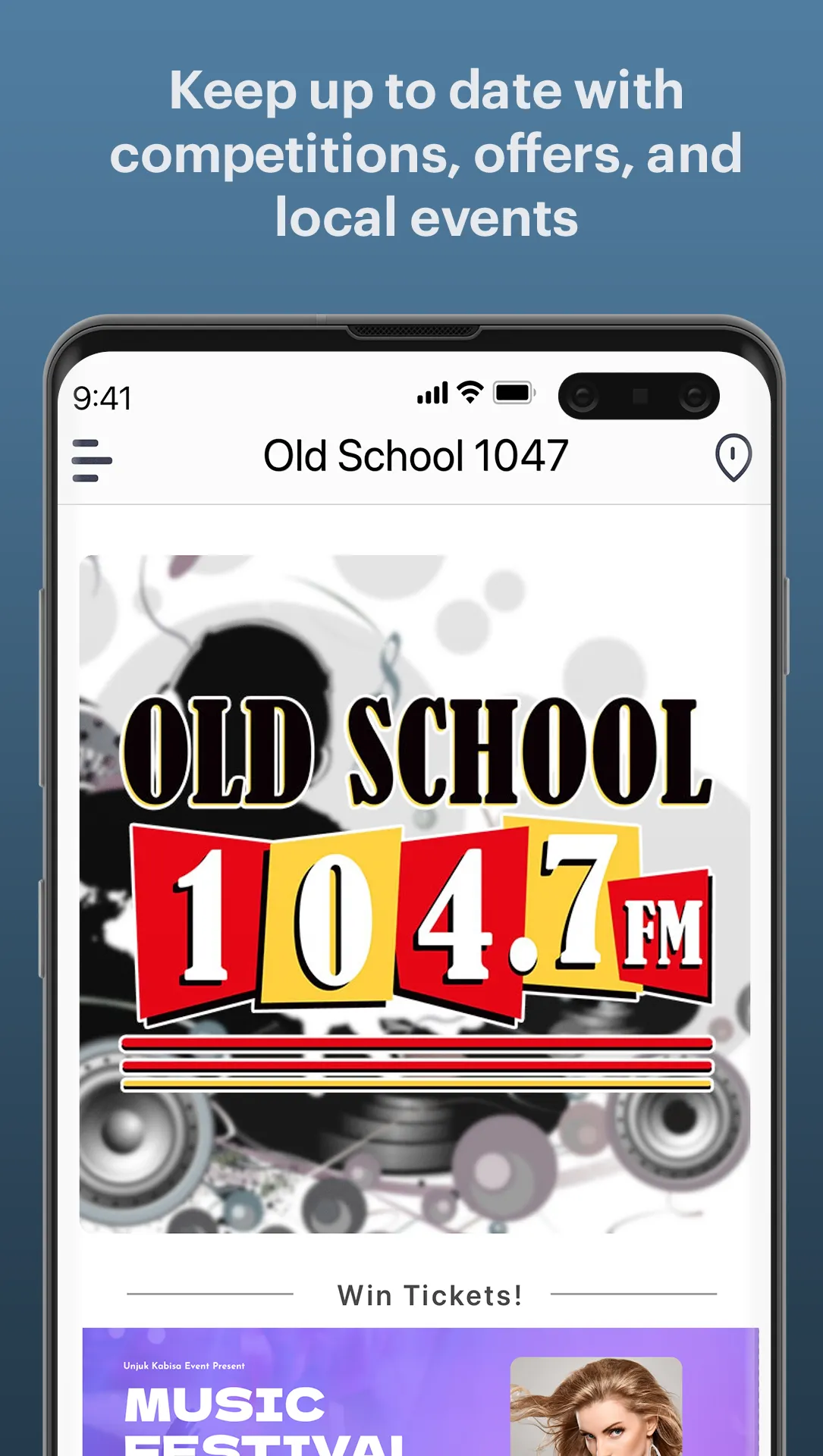 Old School 1047 | Indus Appstore | Screenshot