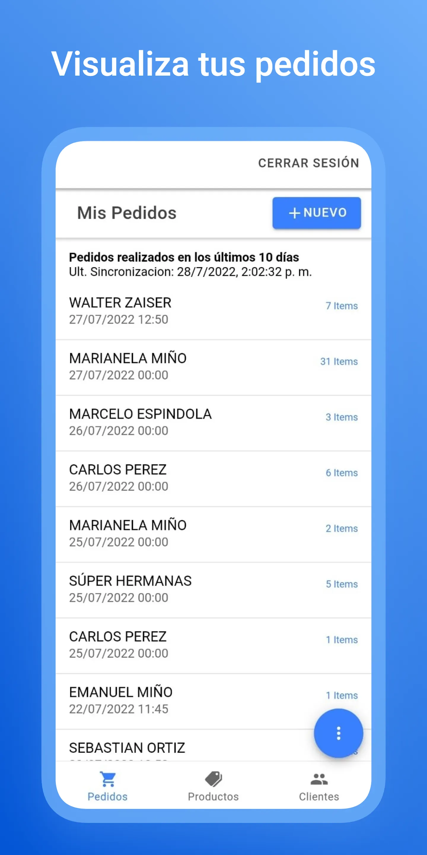 Gestión Preventa | Indus Appstore | Screenshot