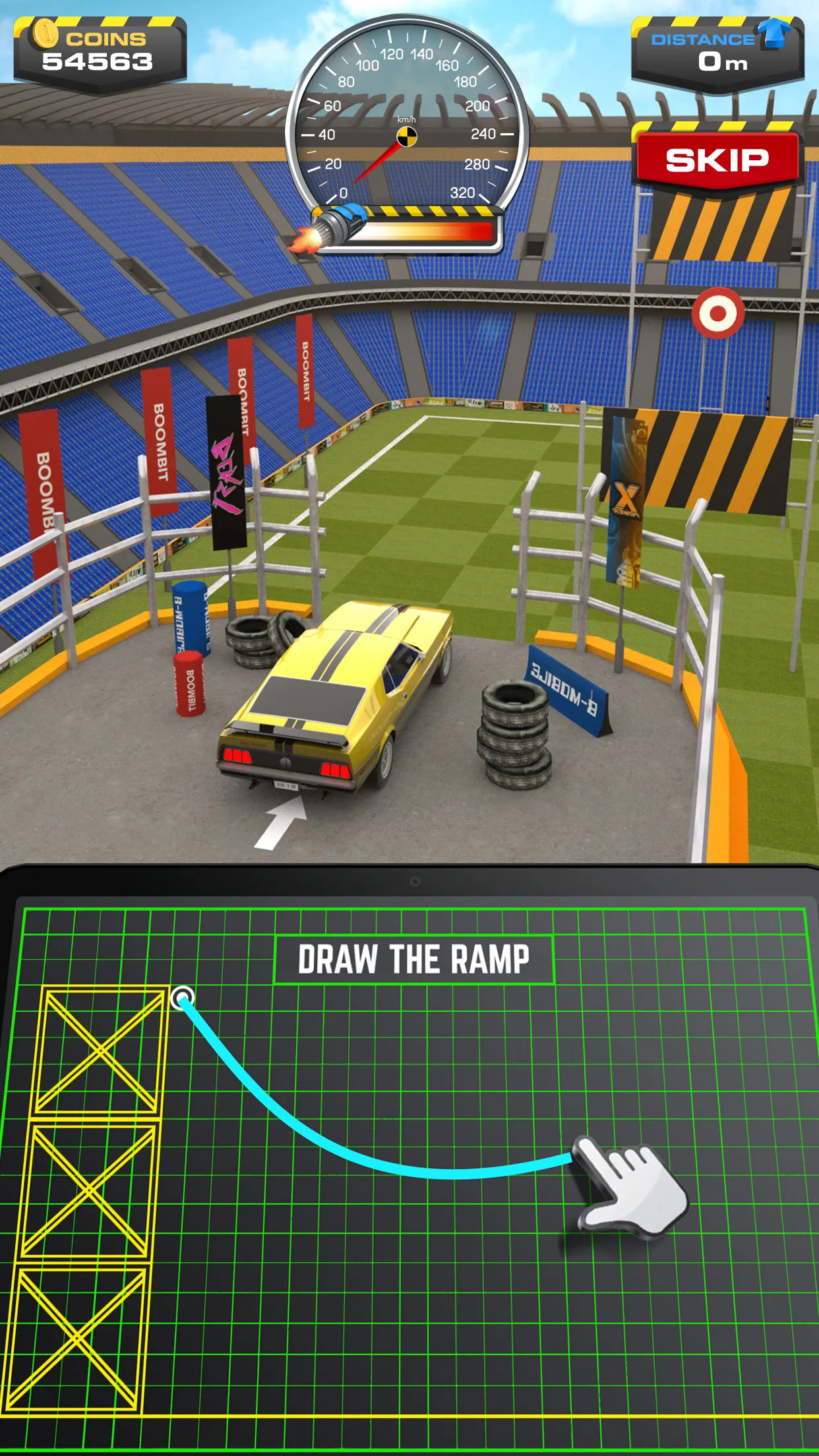 Ramp Car Jumping | Indus Appstore | Screenshot