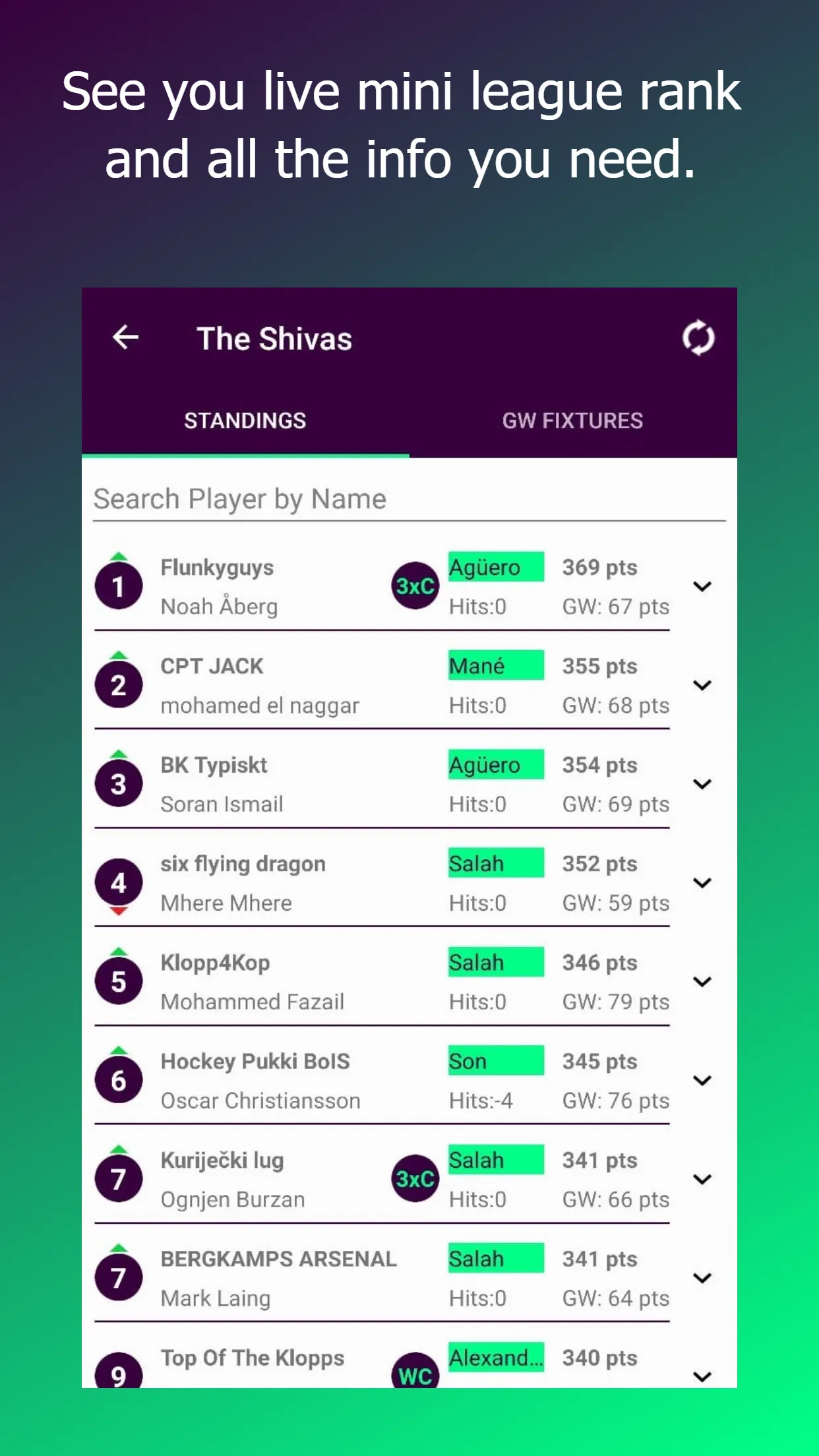 FPL Matchday Live! | Indus Appstore | Screenshot