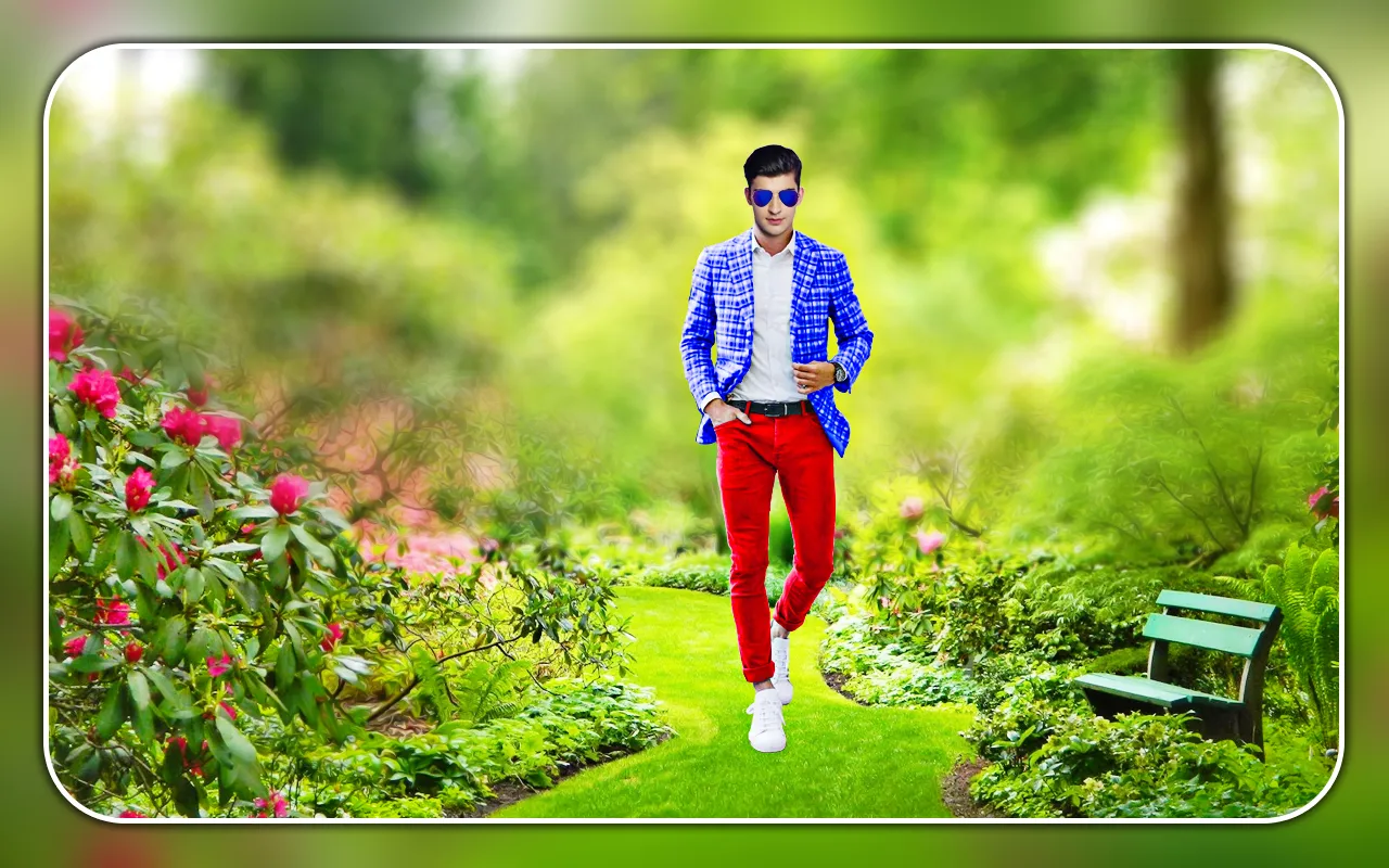 Garden photo editor and frames | Indus Appstore | Screenshot