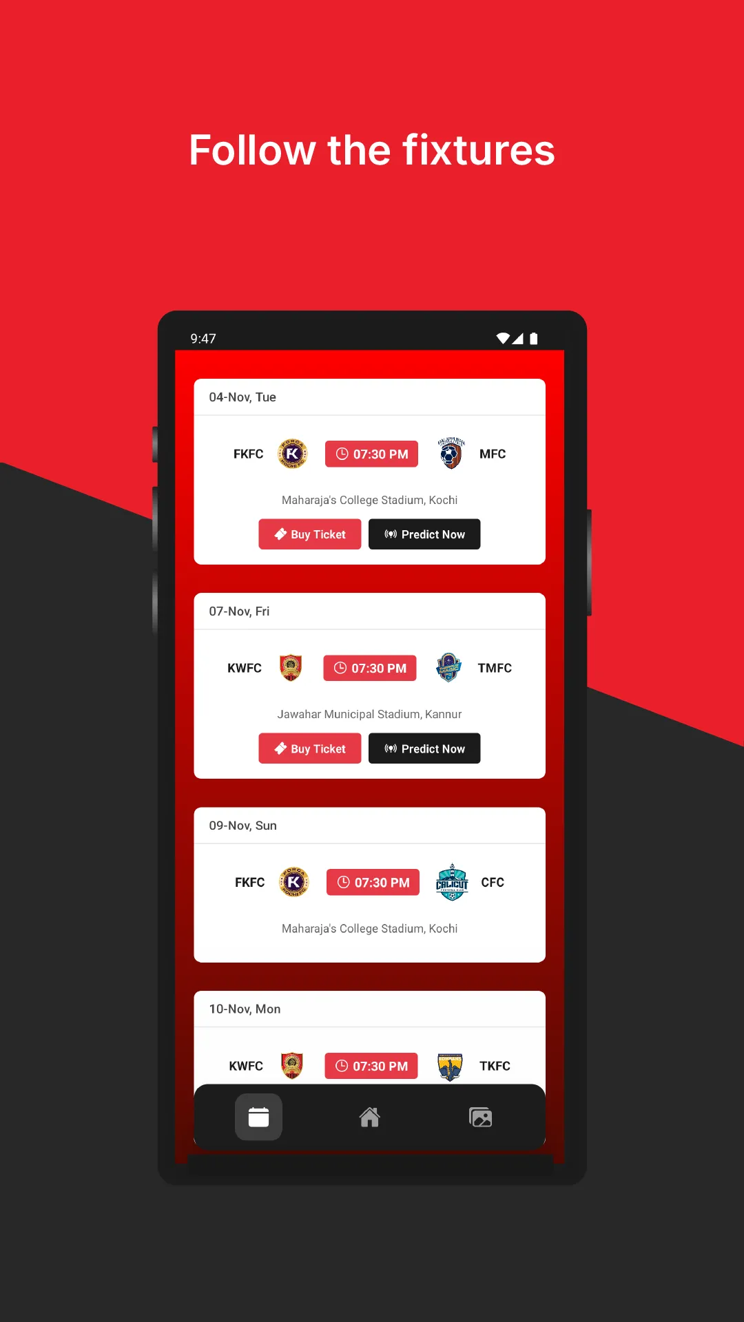 Super League Kerala | Indus Appstore | Screenshot