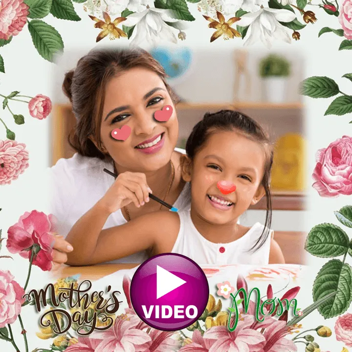 Happy Mother's Day Video Maker | Indus Appstore | Screenshot