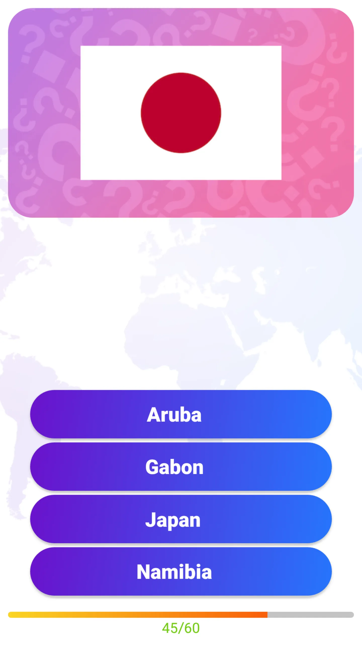 Flags of the World Quiz Game | Indus Appstore | Screenshot