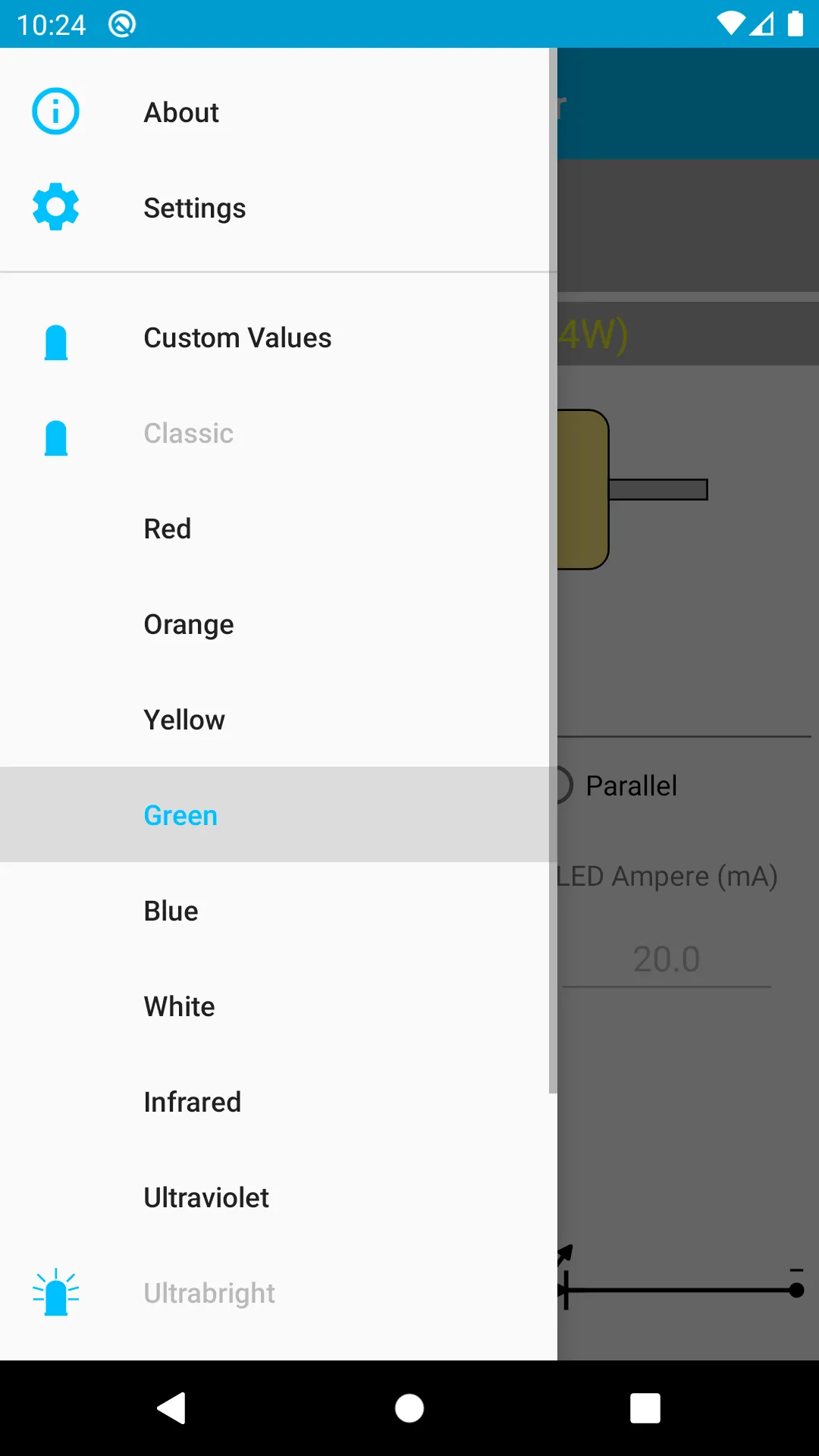 LED Resistor Calculator | Indus Appstore | Screenshot