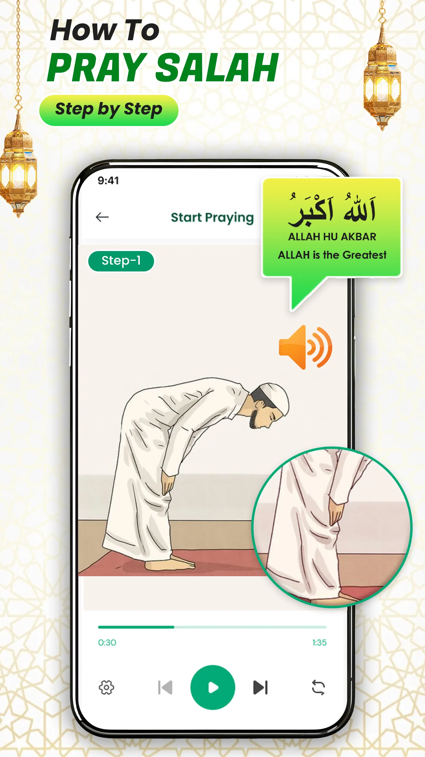 Step by Step Daily Namaz Guide | Indus Appstore | Screenshot