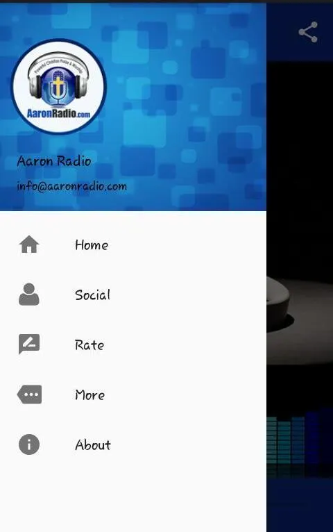 Aaron Radio | Indus Appstore | Screenshot