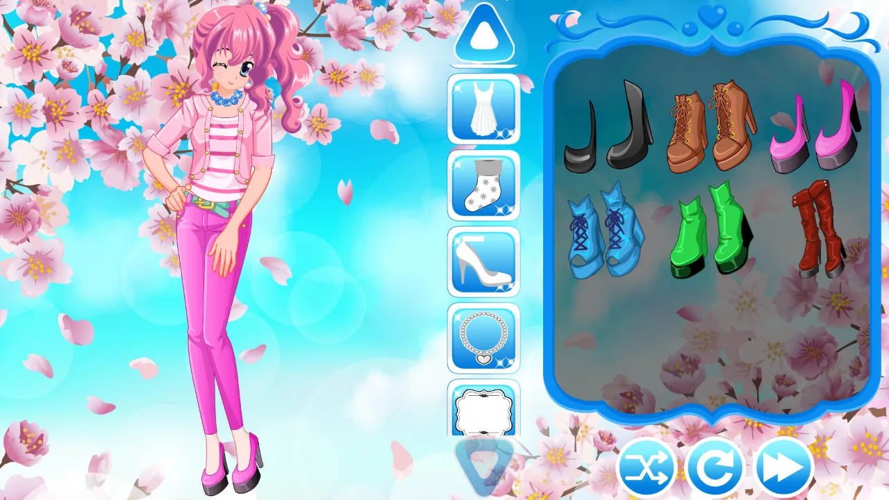 Anime Dress Up Game For Girls | Indus Appstore | Screenshot