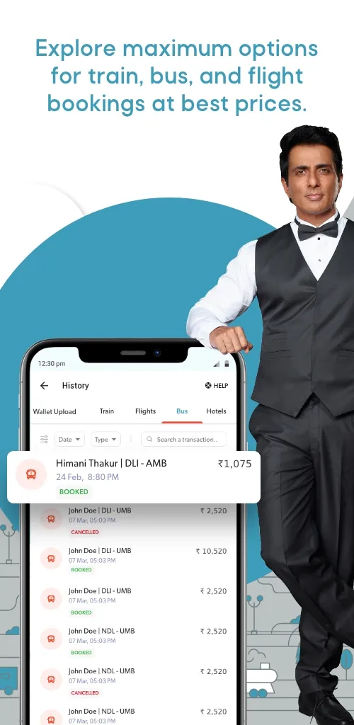 Travel Union-Train Flight Bus | Indus Appstore | Screenshot