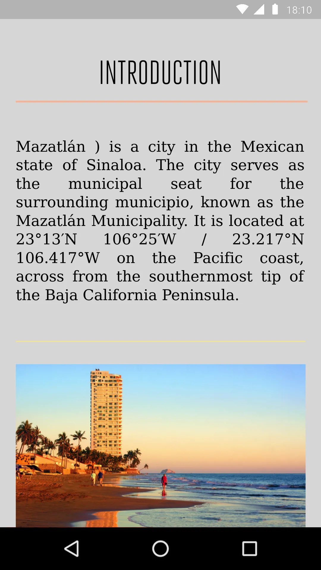 Mazatlán Travel Guide | Indus Appstore | Screenshot