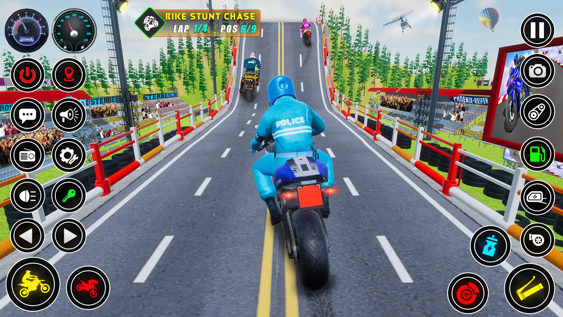 Police bike Stunt Bike Racing | Indus Appstore | Screenshot