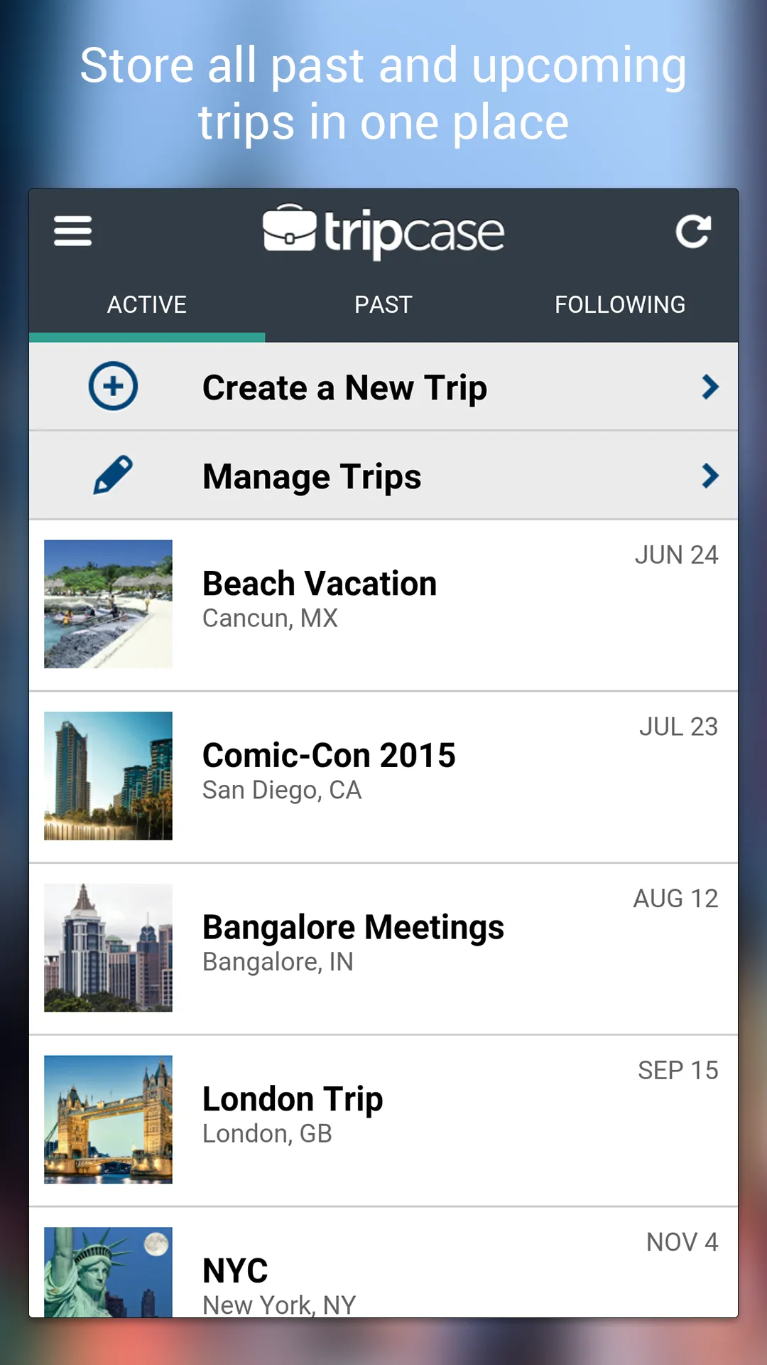 TripCase – Travel Organizer | Indus Appstore | Screenshot