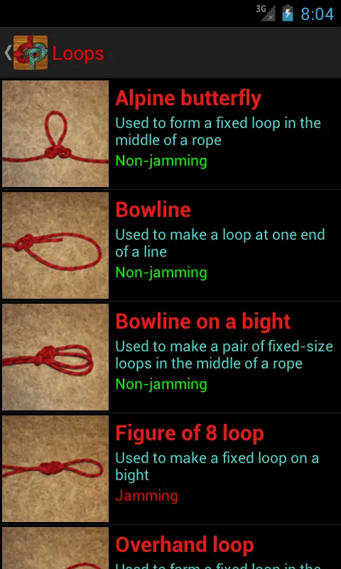 Useful Knots - Tying Guide | Indus Appstore | Screenshot