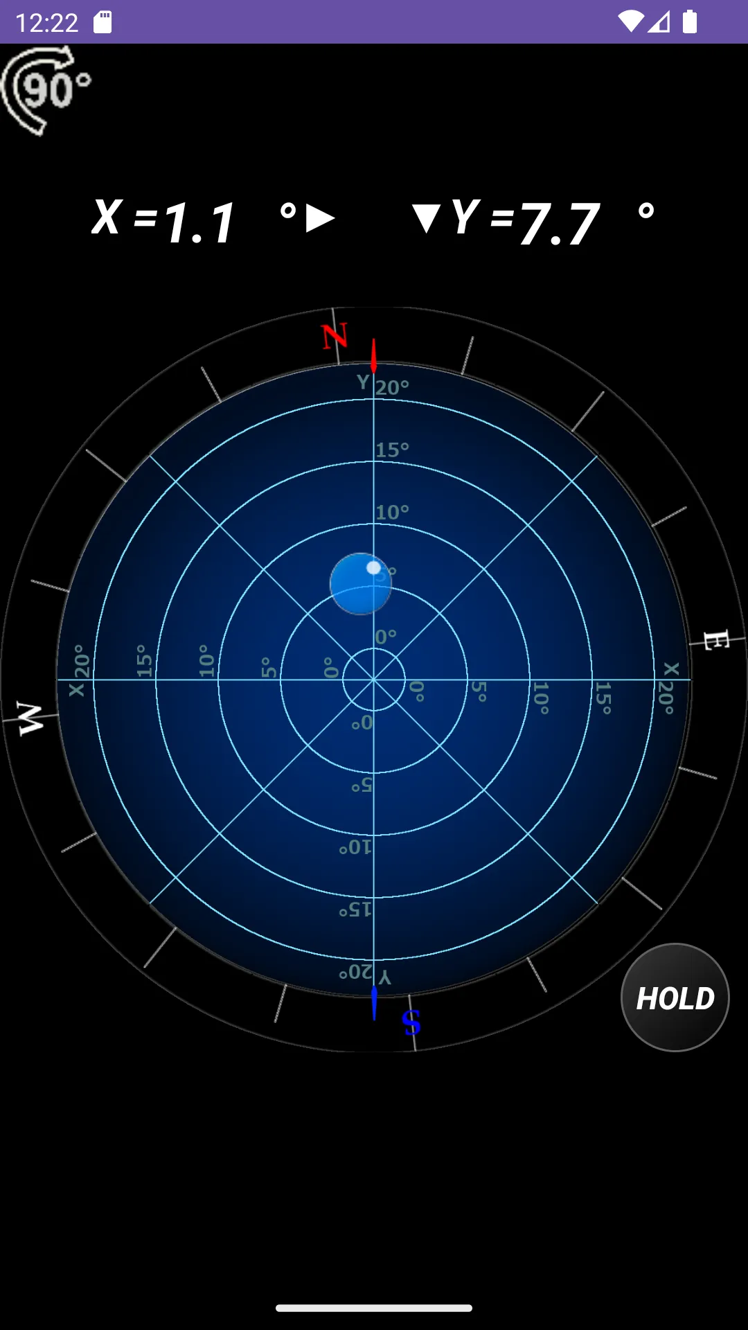 Simple level gauge | Indus Appstore | Screenshot