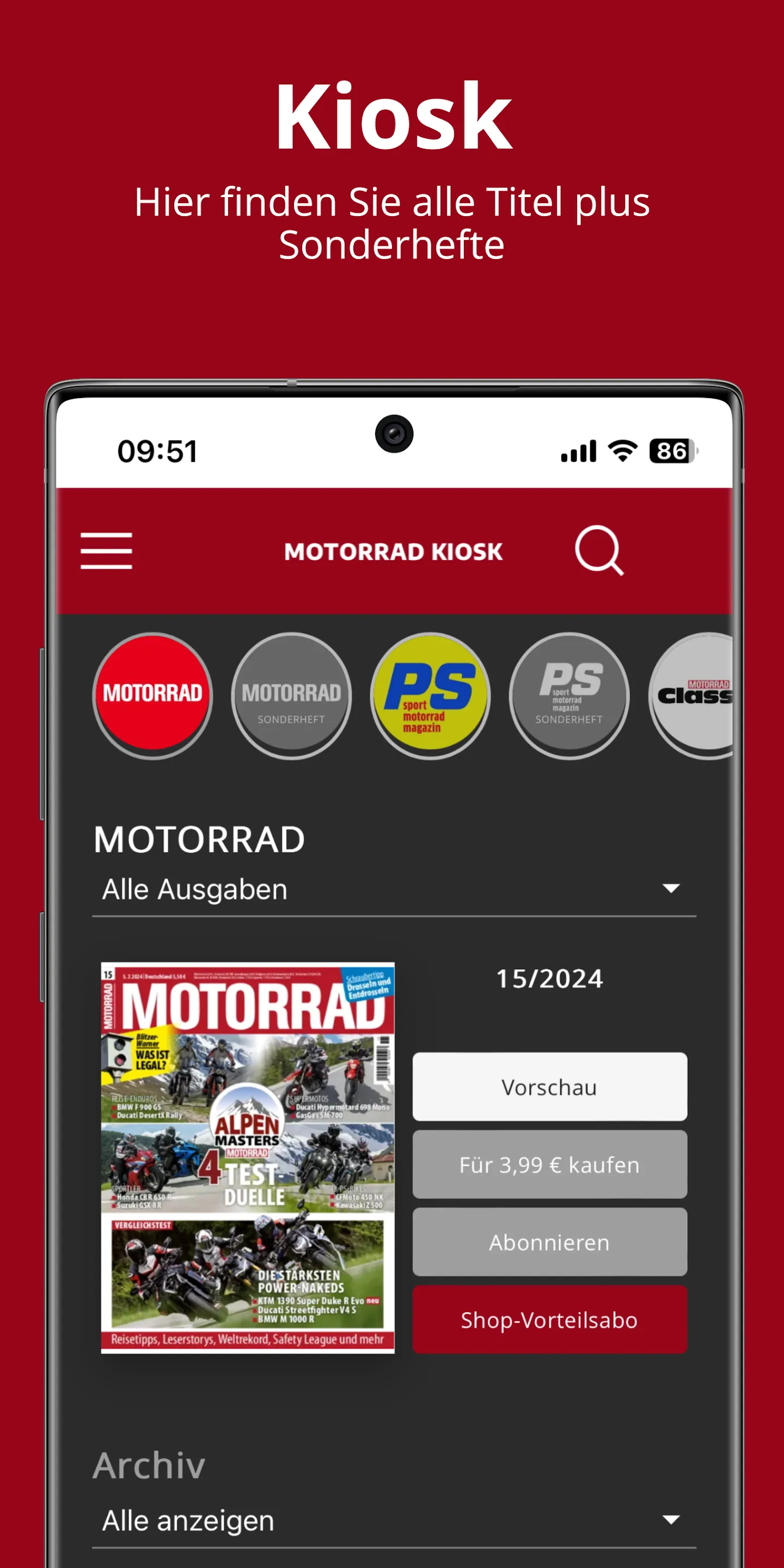 Motorrad Kiosk | Indus Appstore | Screenshot