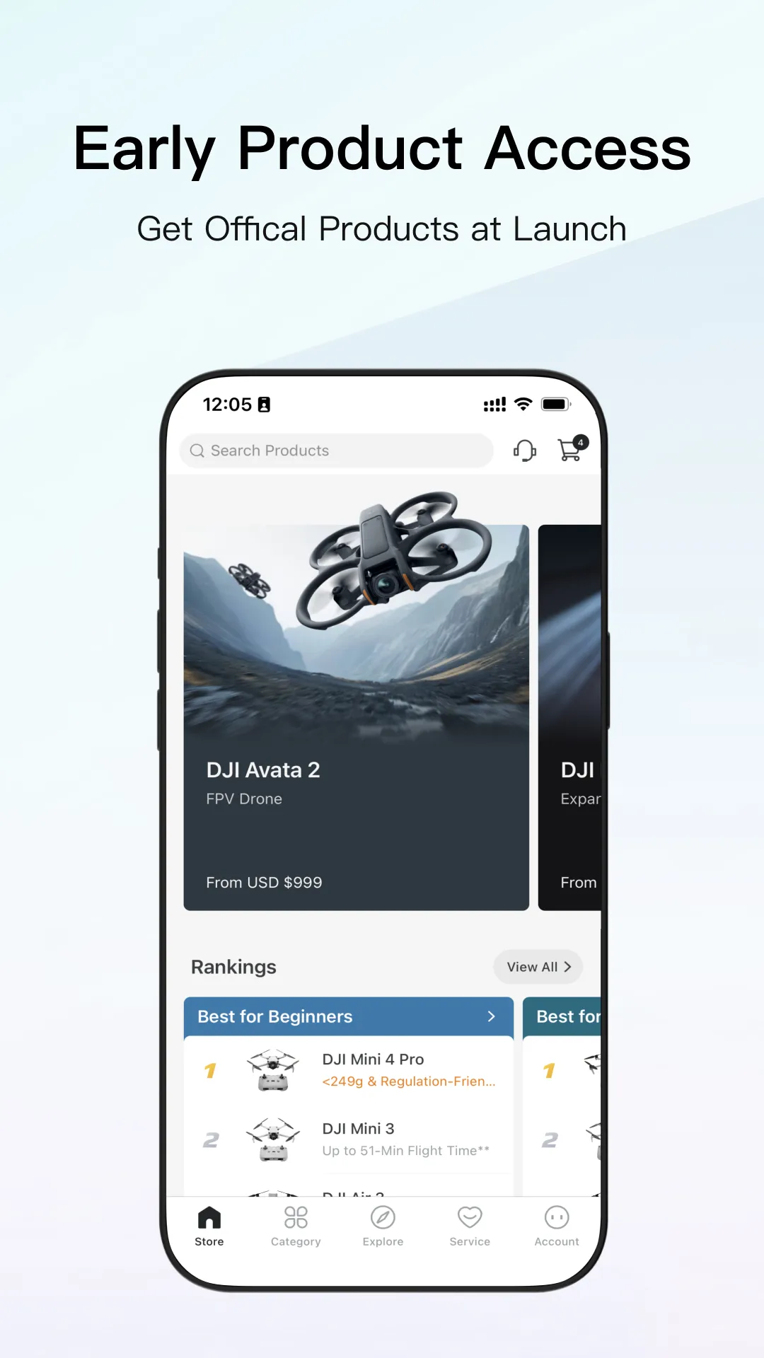 DJI Store - Try Virtual Flight | Indus Appstore | Screenshot