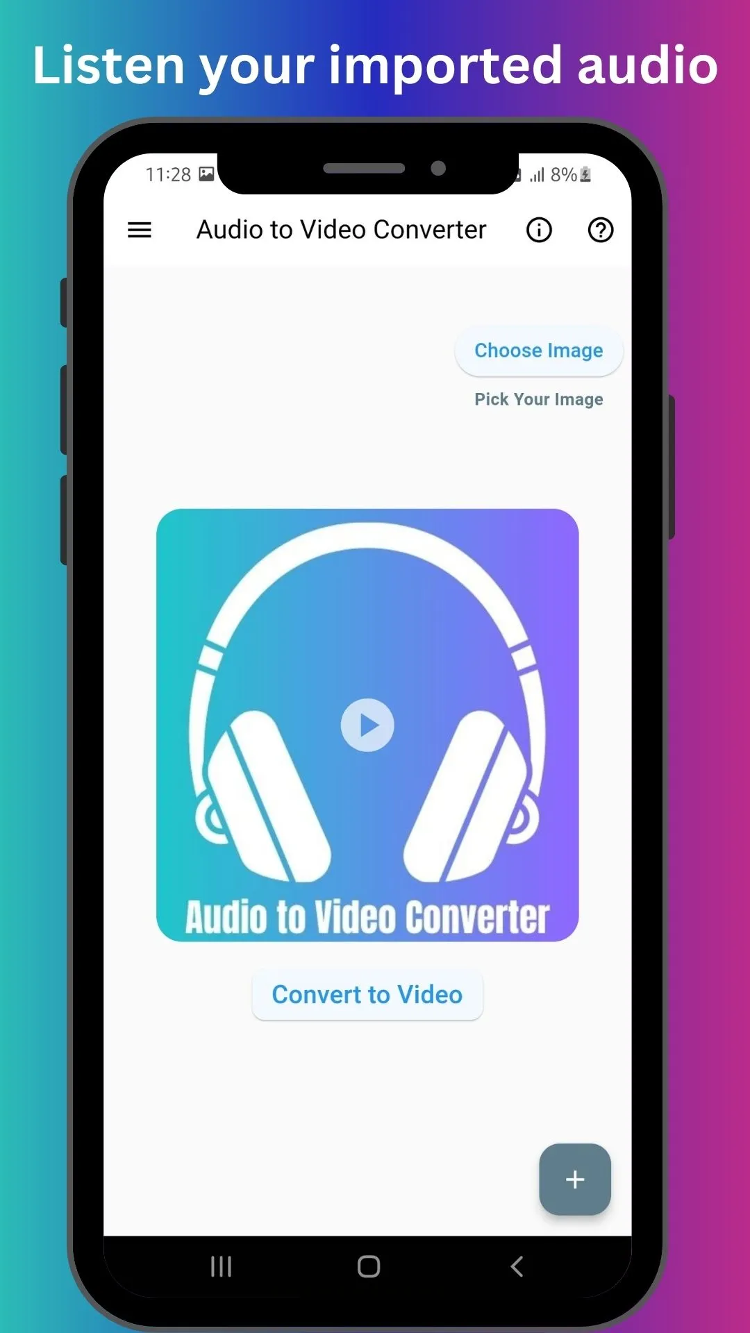 Audio to Video Converter | Indus Appstore | Screenshot