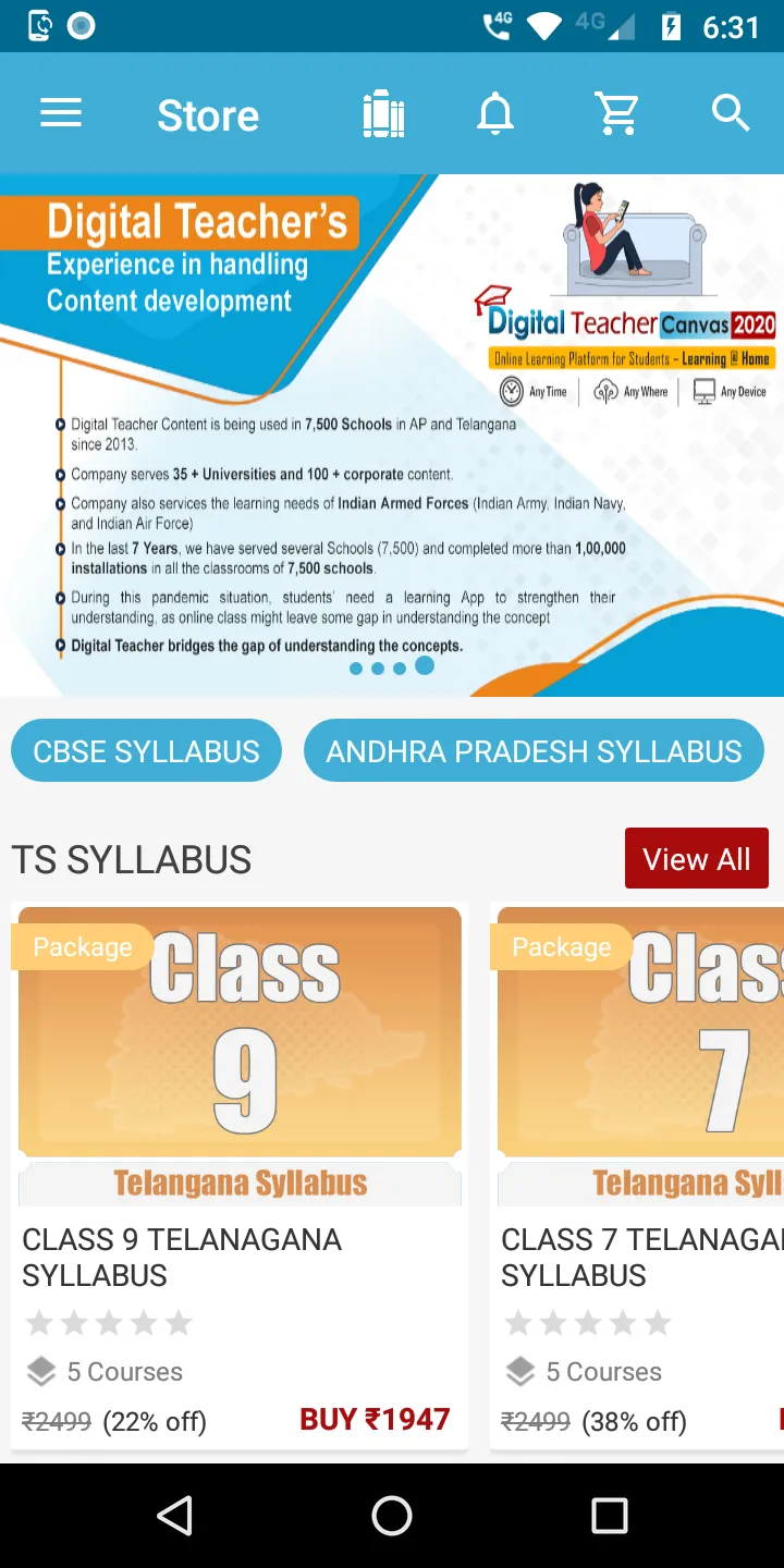 Digital Teacher CANVAS | Indus Appstore | Screenshot