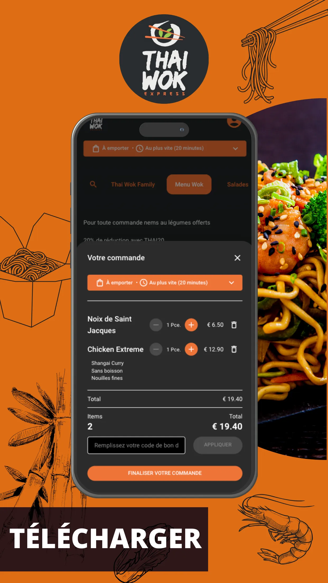 Thai Wok Express | Indus Appstore | Screenshot