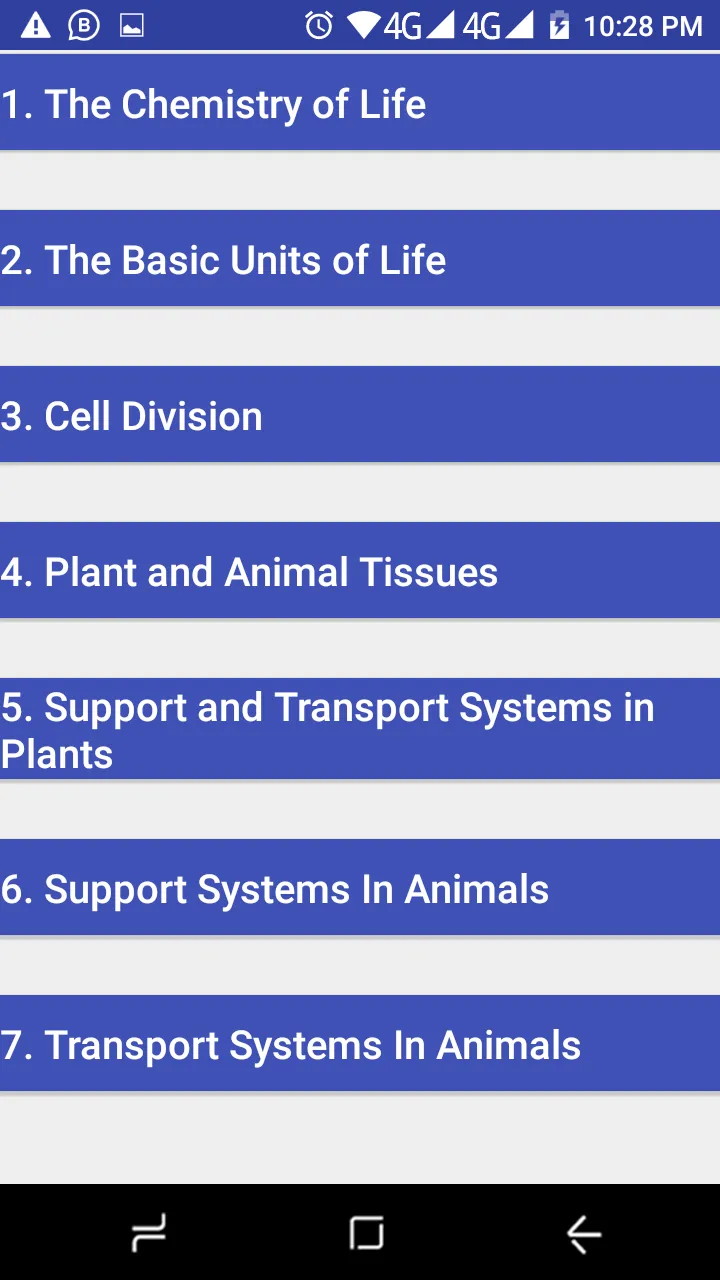 Grade 10 Life Sciences | Indus Appstore | Screenshot