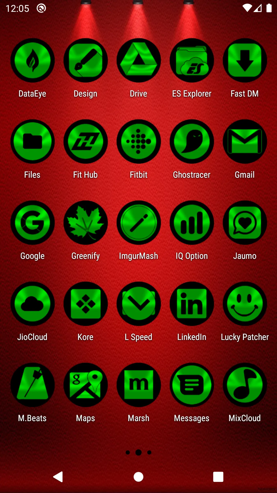 Oreo Green Icon Pack | Indus Appstore | Screenshot