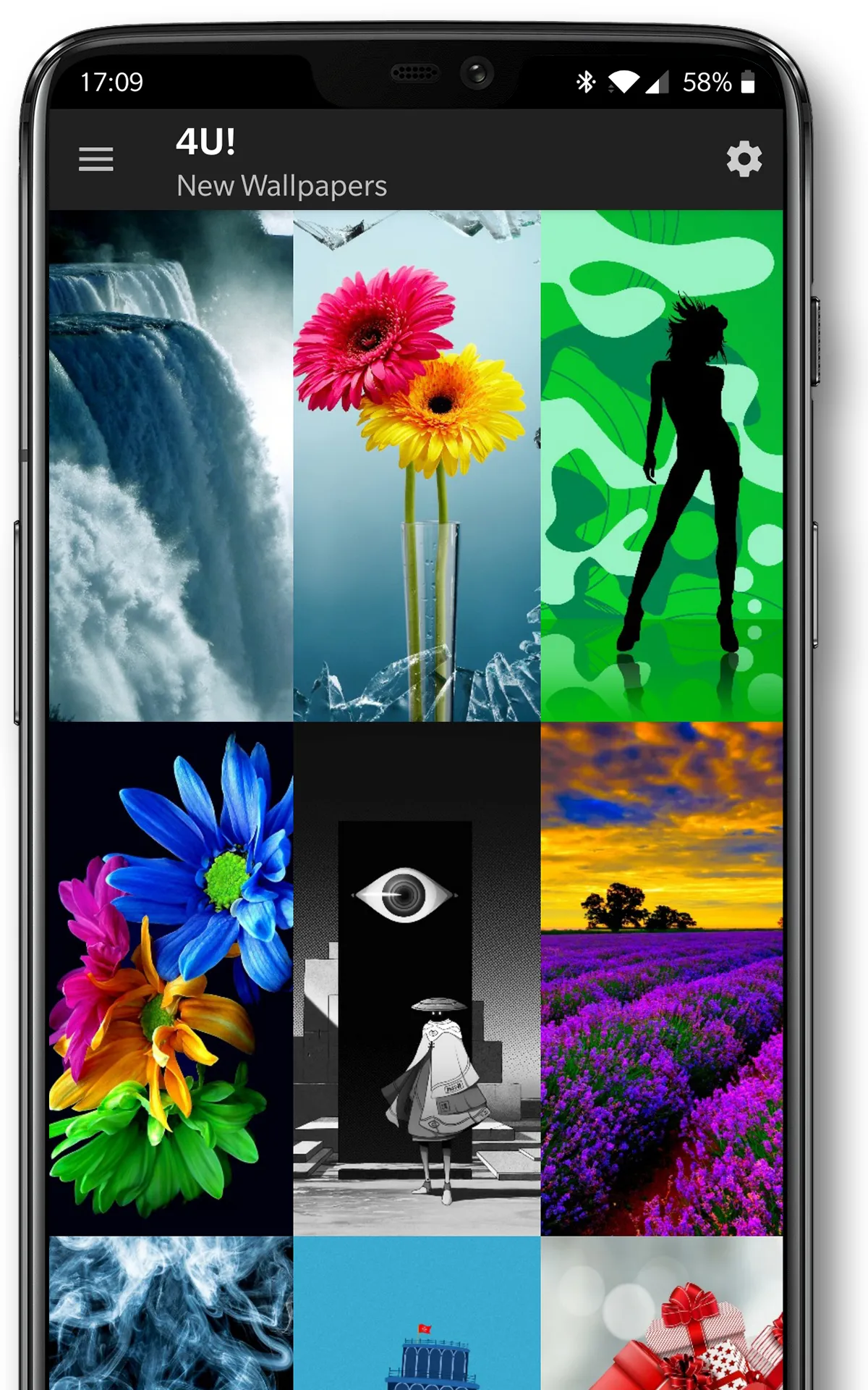 Walls4U: 4K Wallpapers + Maker | Indus Appstore | Screenshot