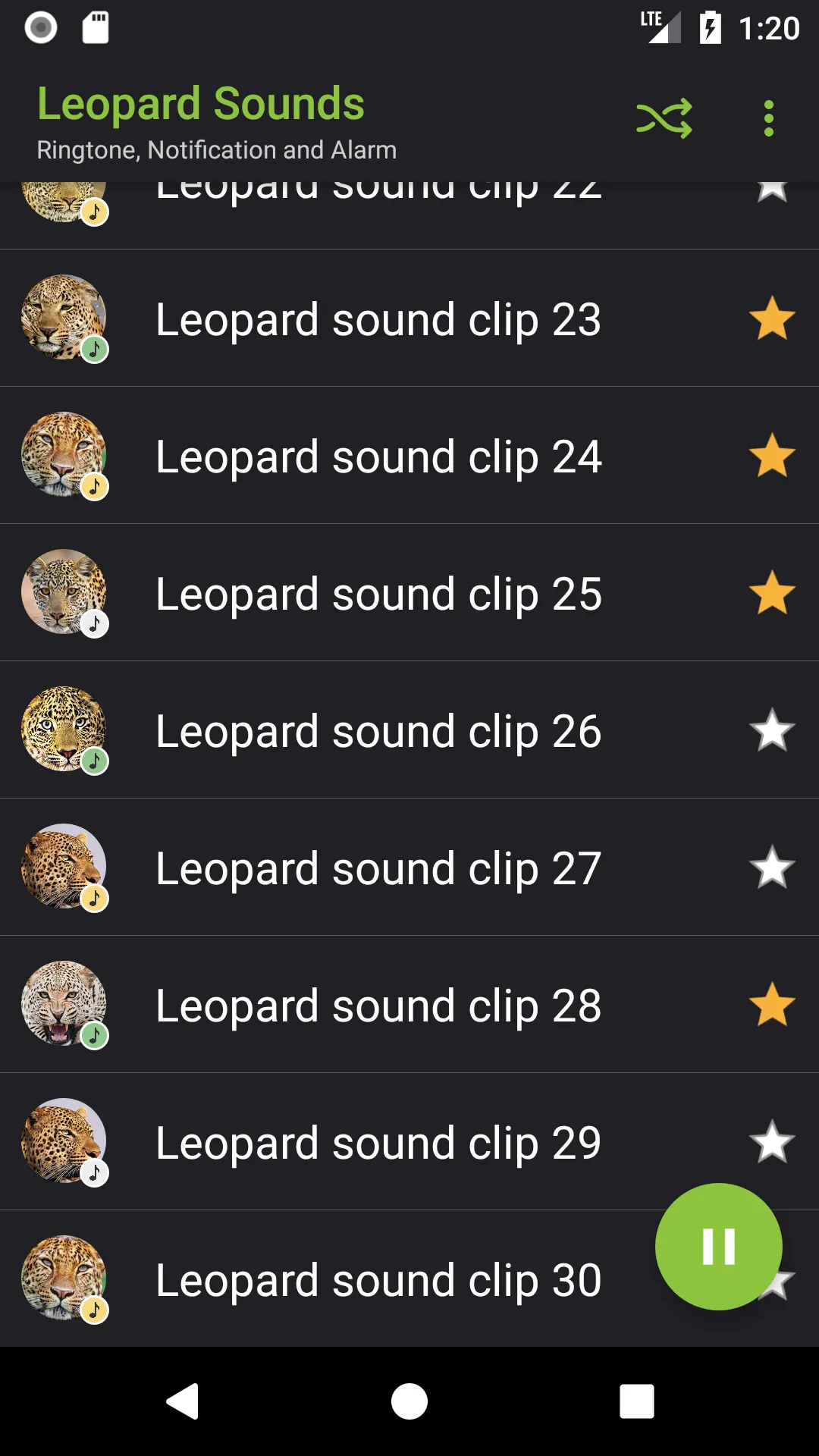 Leopard Sounds | Indus Appstore | Screenshot