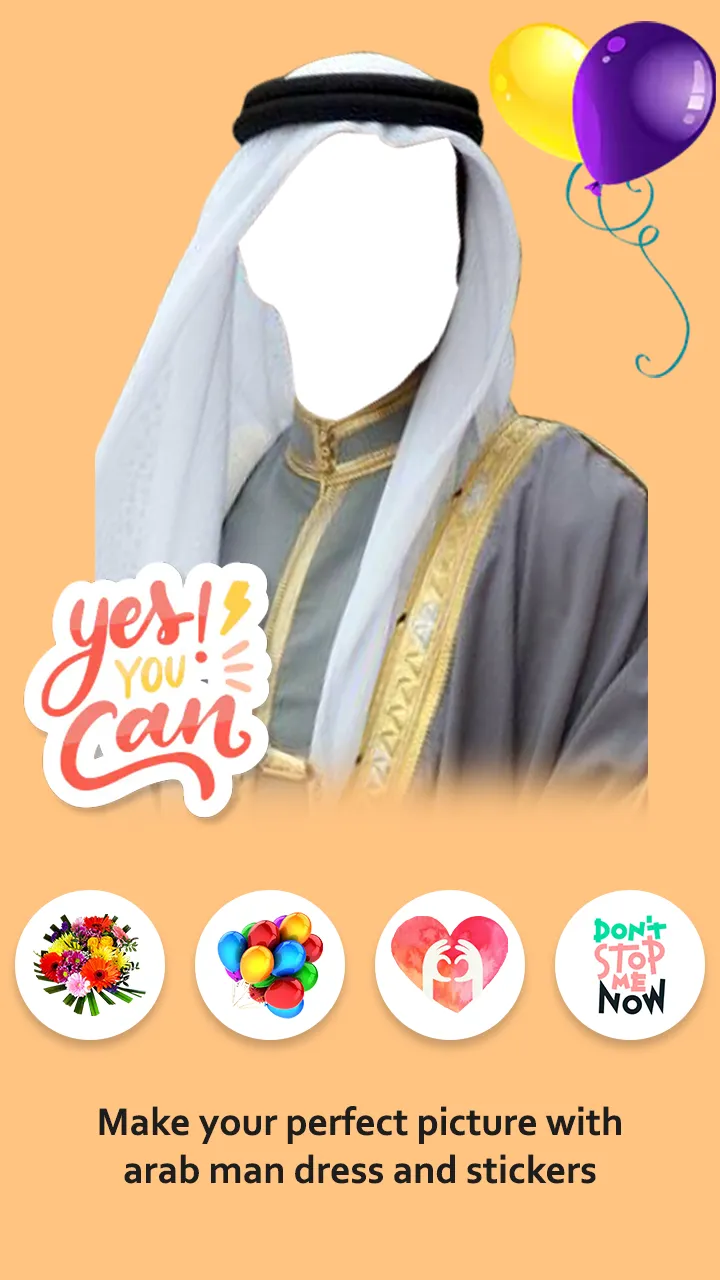 Arab Man Dress Photo Studio | Indus Appstore | Screenshot