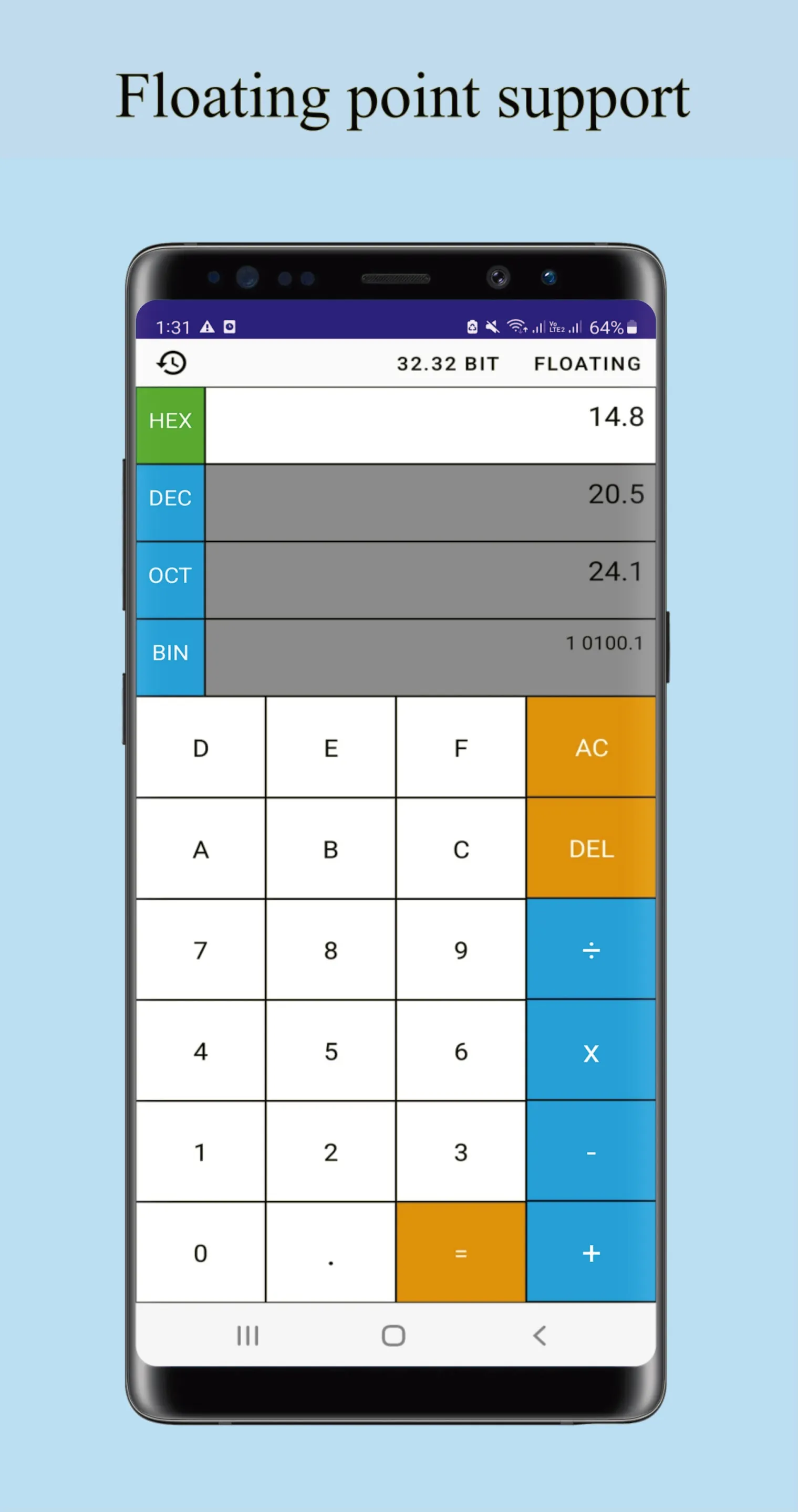 Programmer Calculator | Indus Appstore | Screenshot