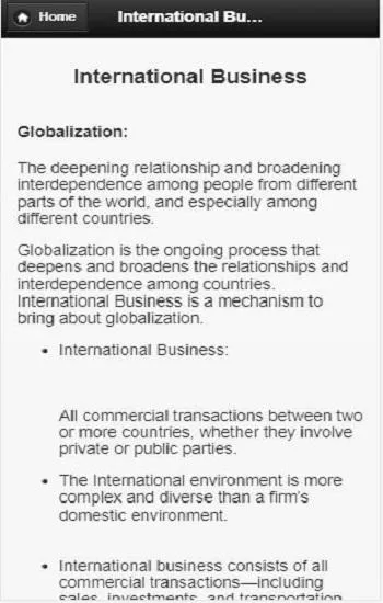 International business | Indus Appstore | Screenshot